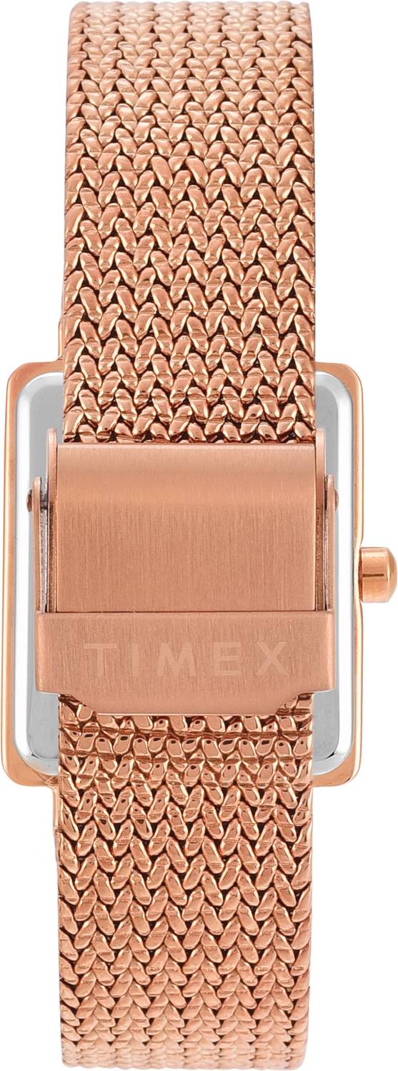 20-21 K2 TT　WOMENS US7 / 24cm ROUGE TIMEX TWEL20704 Trendline Rectangle 25mm Rose Gold Dial Analog
