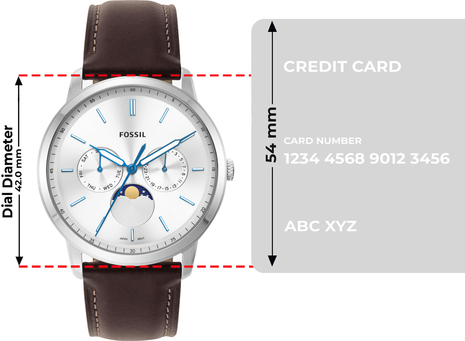 Image of FOSSIL Neutra Minimalist Neutra Minimalist Analog Watch - For Men