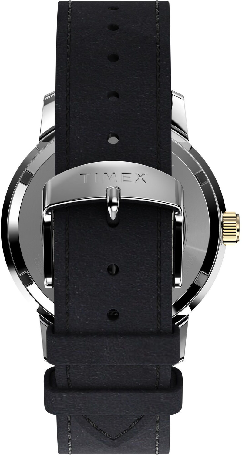 Image of TIMEX TWEG26711 Marlin Round 42mm Black Dial Analog Watch - For Men
