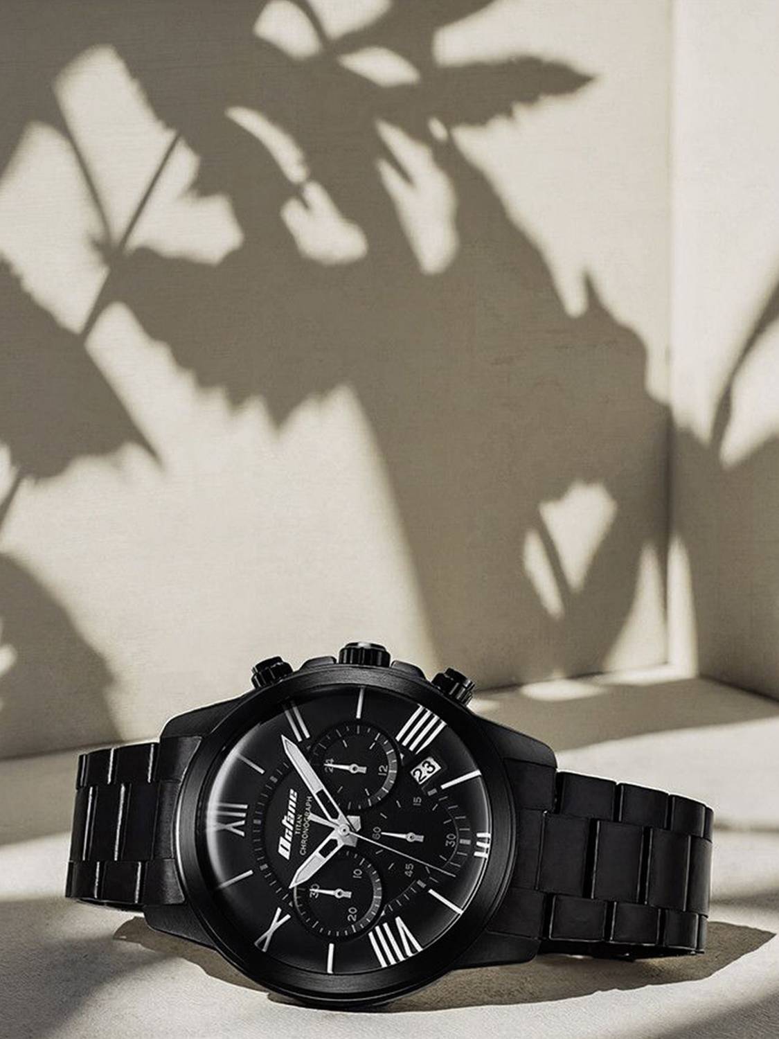 Titan Octane Chronograph Black Dial Men's Watch - Image 2