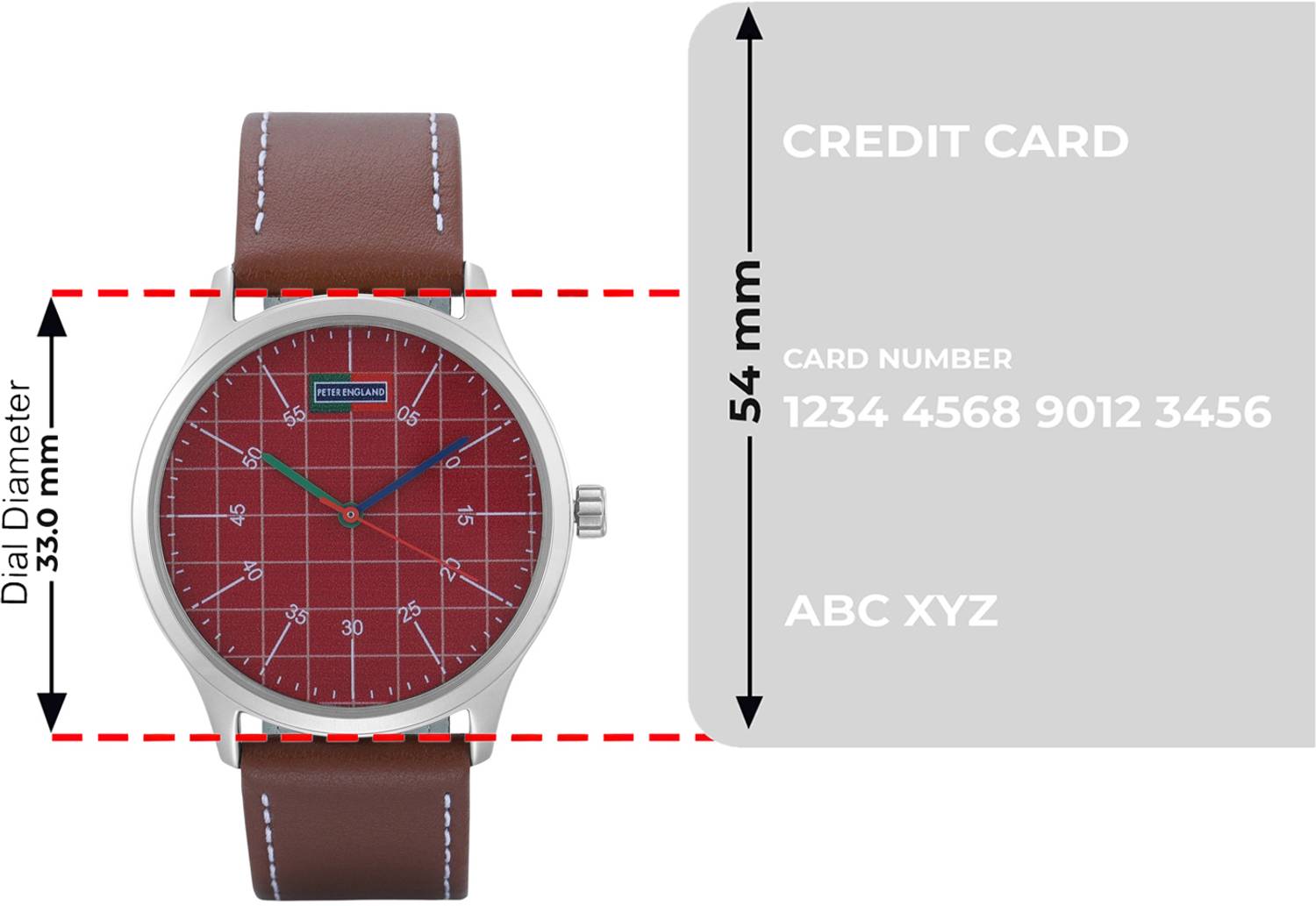 PETER ENGLAND Analog Analog Watch - For Men PE000011C