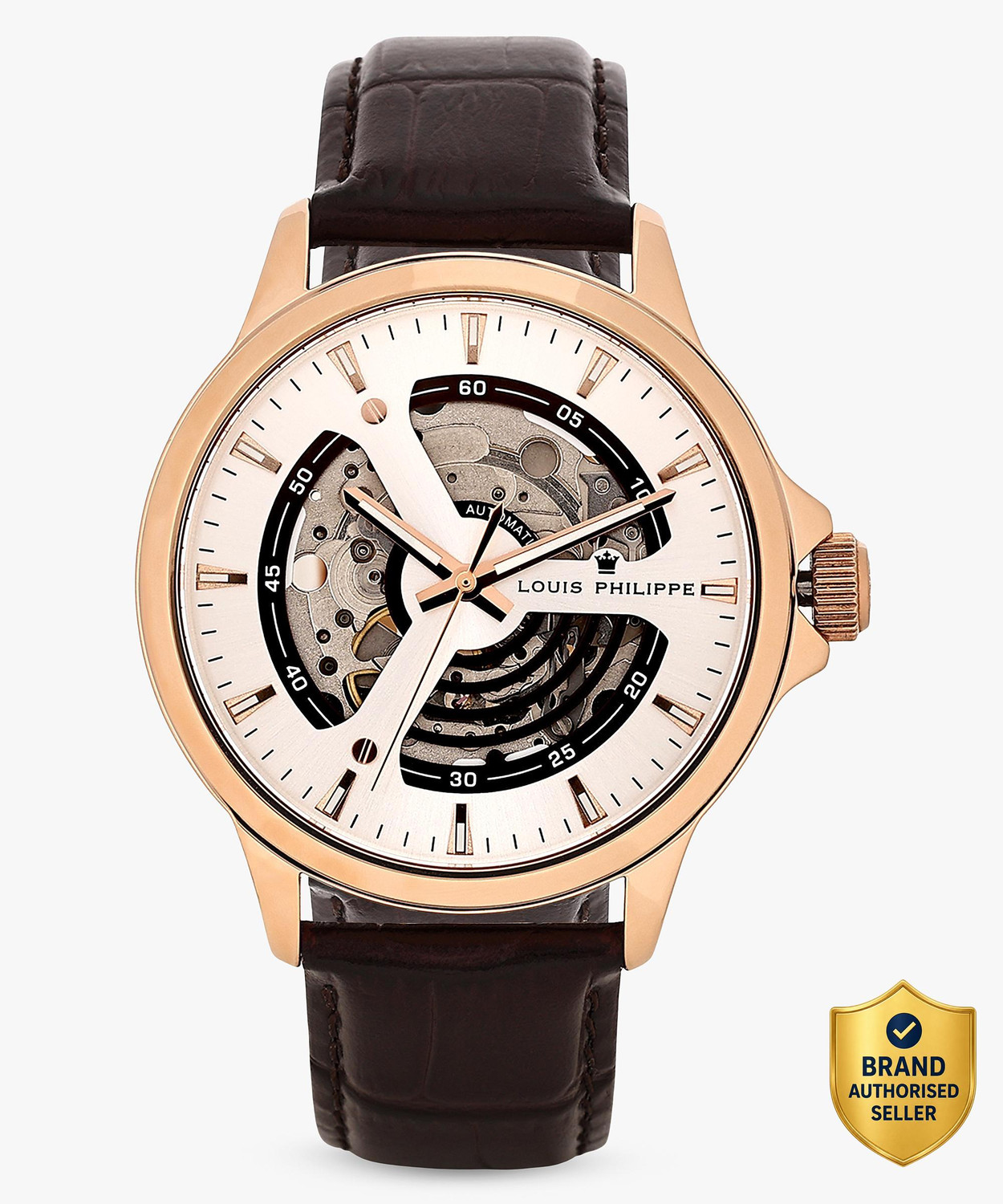 Image of Louis Philippe Automatic Silver Dial Analog Watch Analog Watch - For Men
