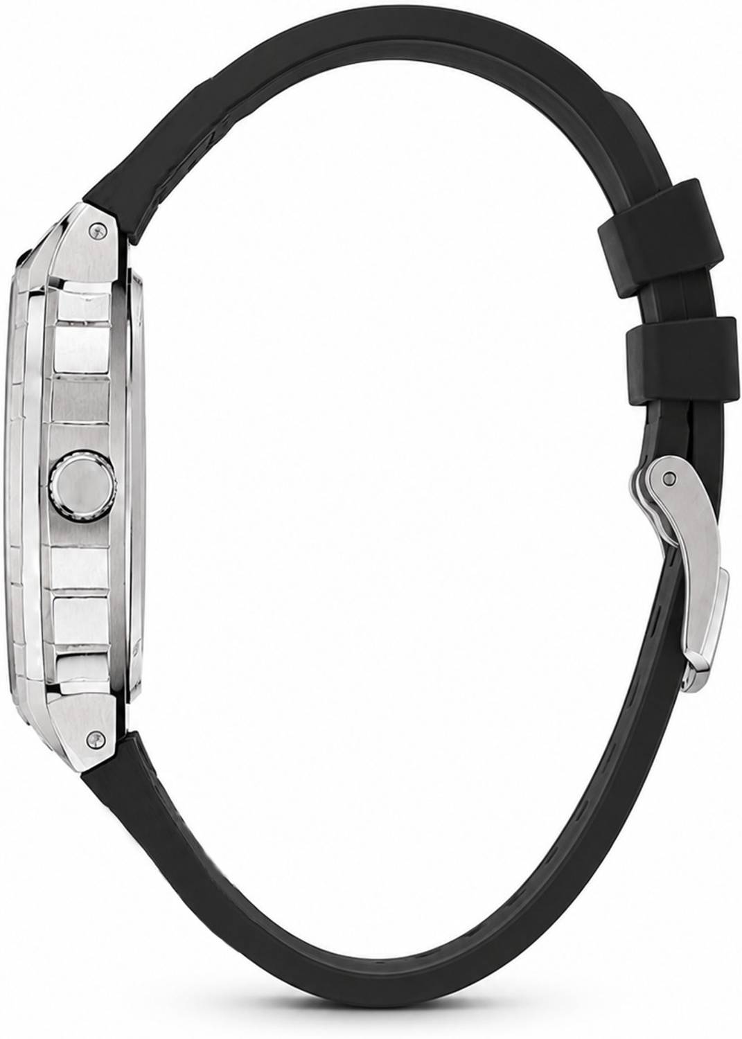 K&K Premium Skeleton Silver Men's Watch - Image 5