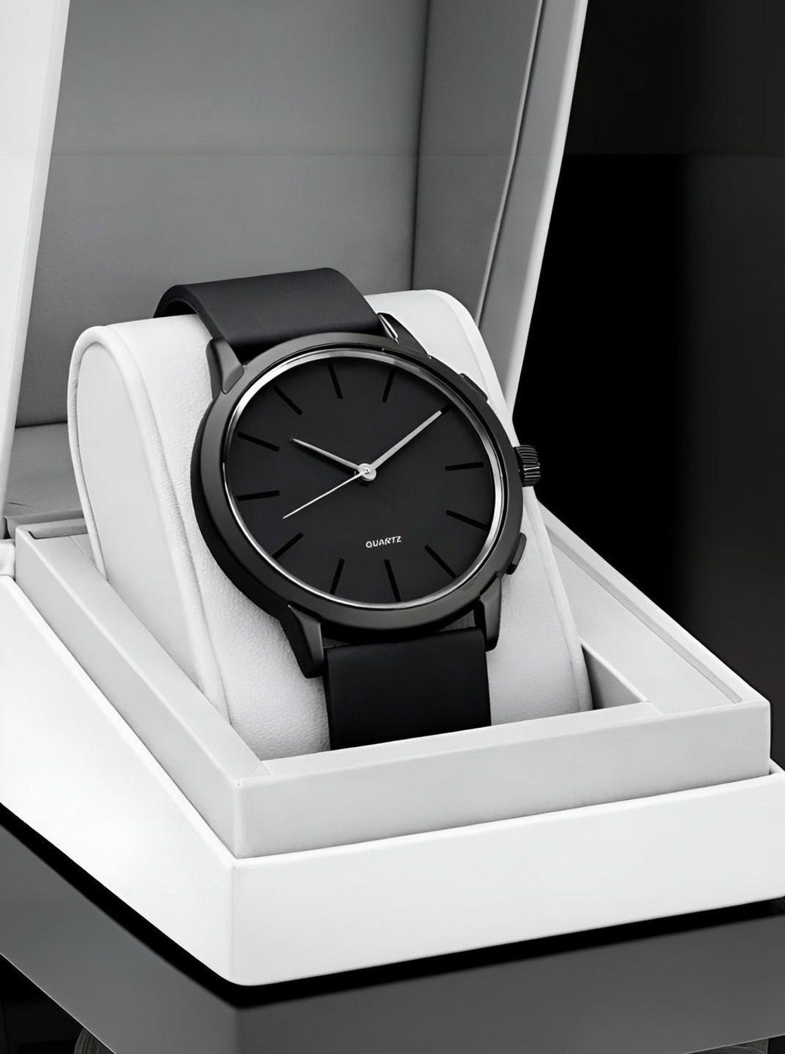 Image of SM FULL BLACK Analog Watch - For Boys