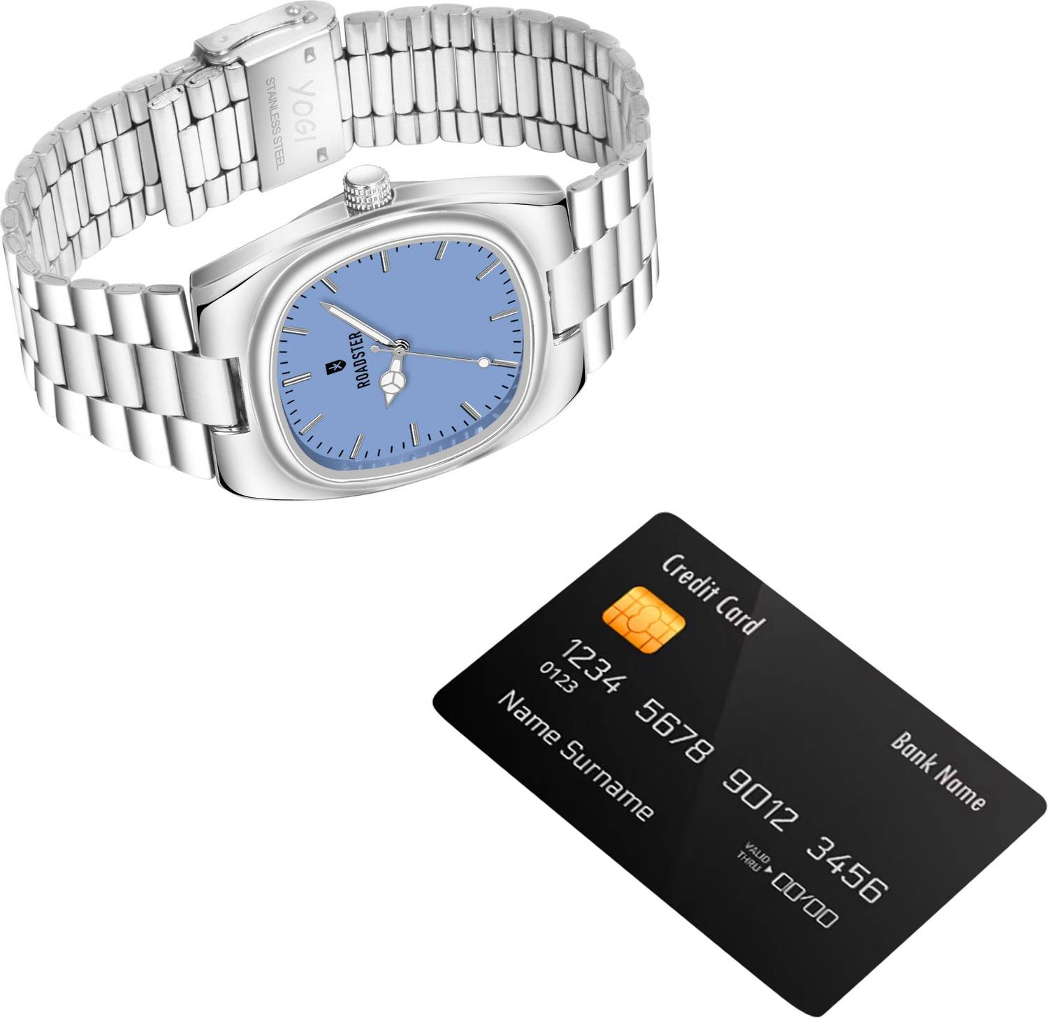 Roadster RD-15 Sky Blue Analog Watch for Men & Women - Image 3