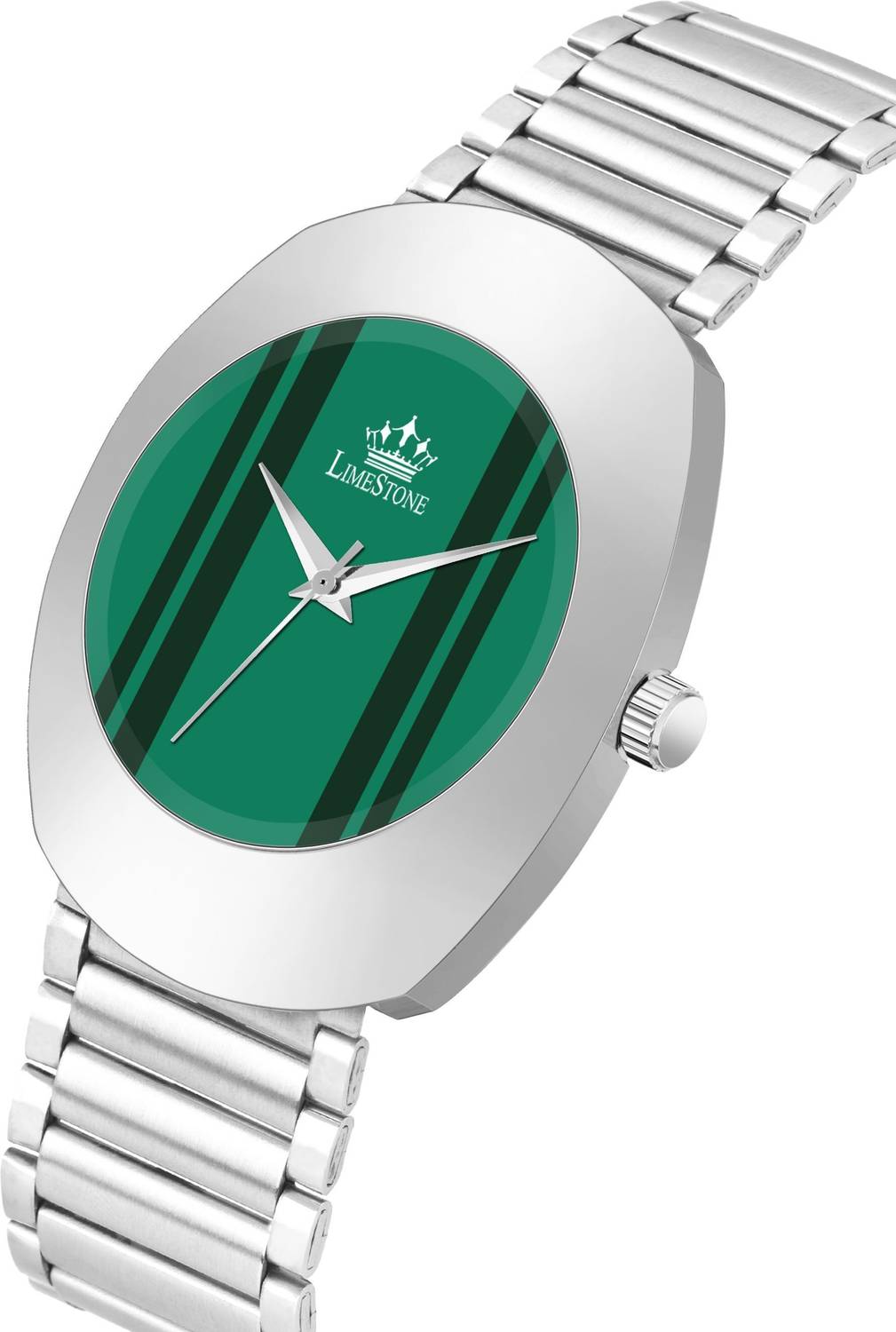 LIMESTONE Men's Vintage Chain Quartz Watch - Image 4