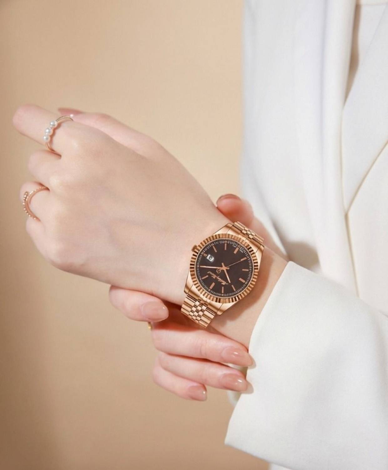 Mathey-Tissot H810PRM Brown Dial Analog Watch - Image 3