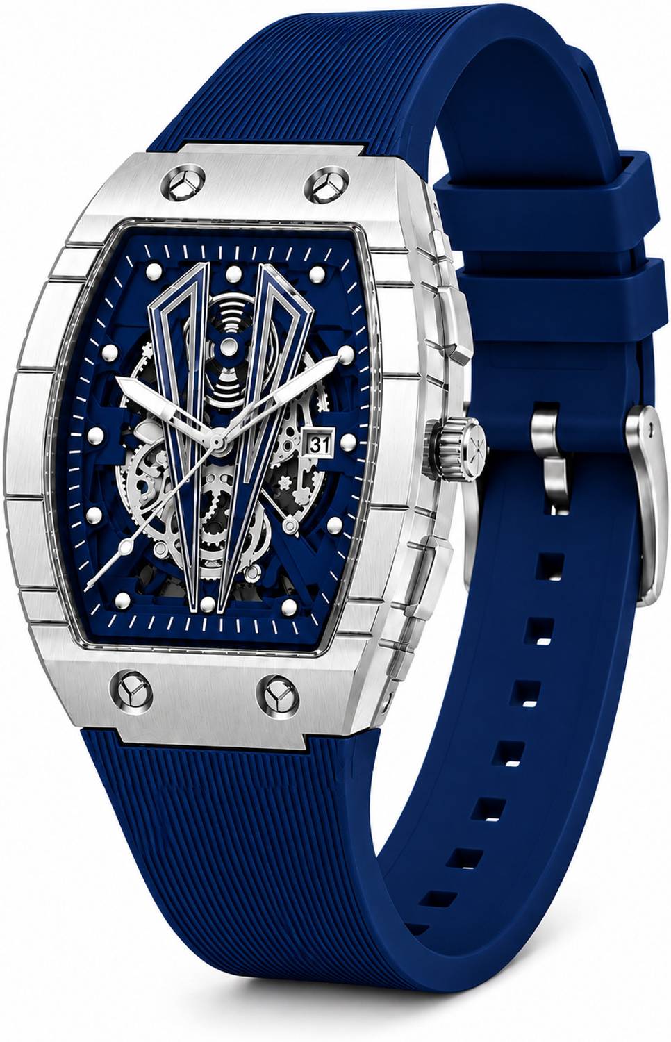 K&K Luxury Skeleton Automatic Watch FBRS Analog Watch - For Men price history chart and lowest price