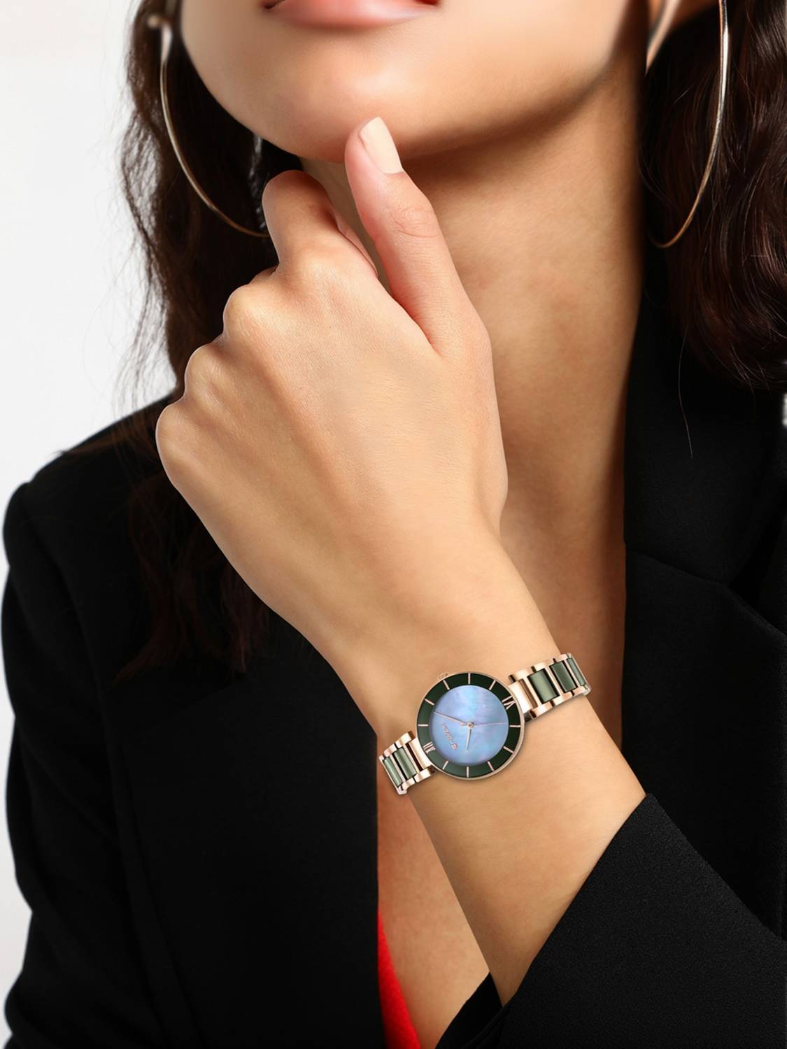 Titan Purple Ceramic Purple Ceramic Analog Watch - For Women - Buy