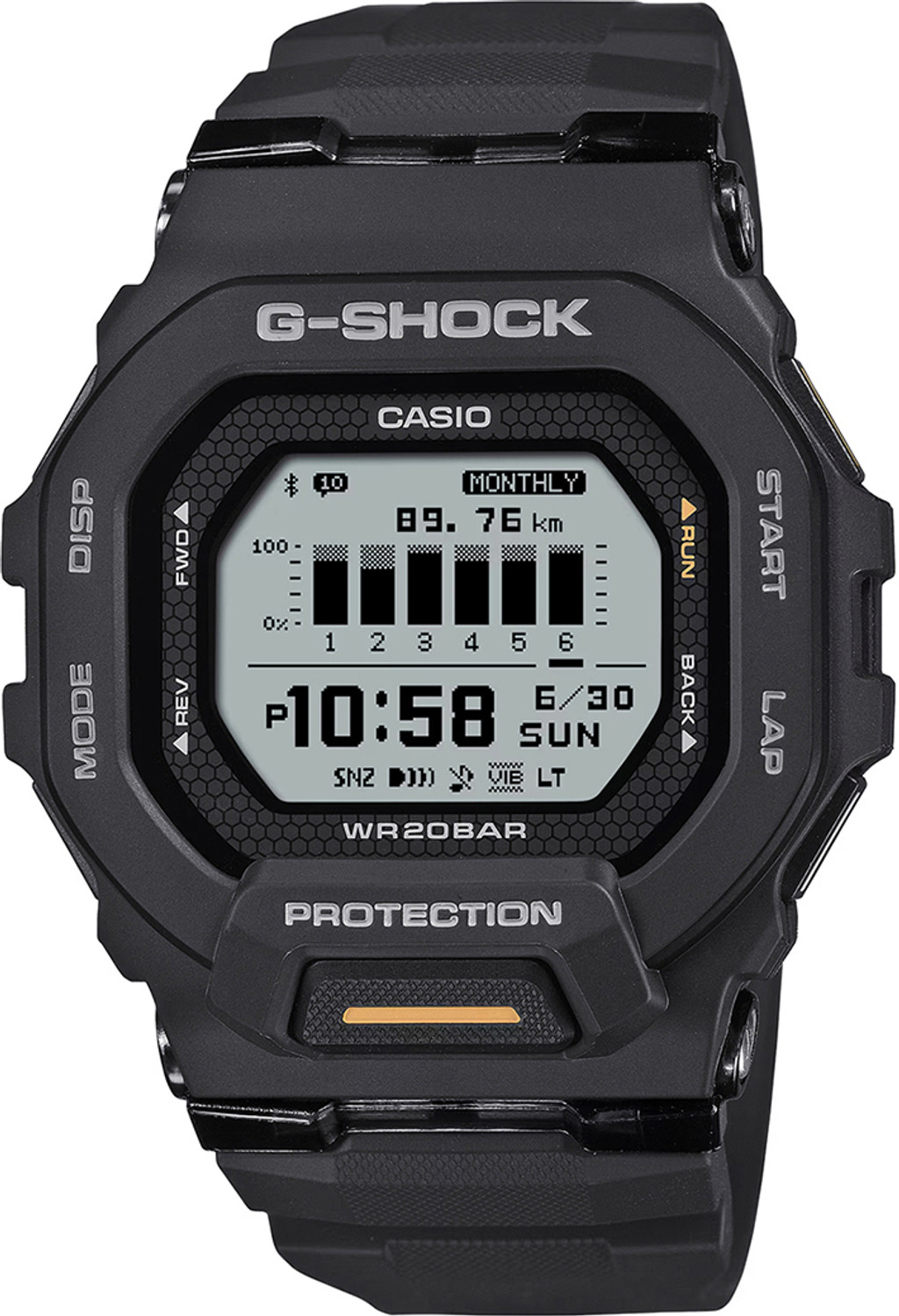 Image of CASIO GBD-200-1A1DR G-SHOCK Digital Watch - For Men