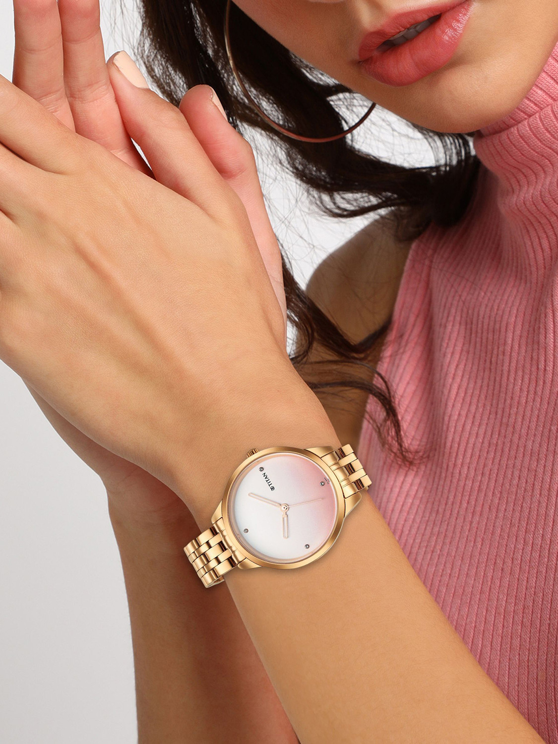 Image of Titan 2664WM04-DL988-PASTEL DREAMS UPGRADES 2664WM04-DL988-PASTEL DREAMS UPGRADES Analog Watch - For Women