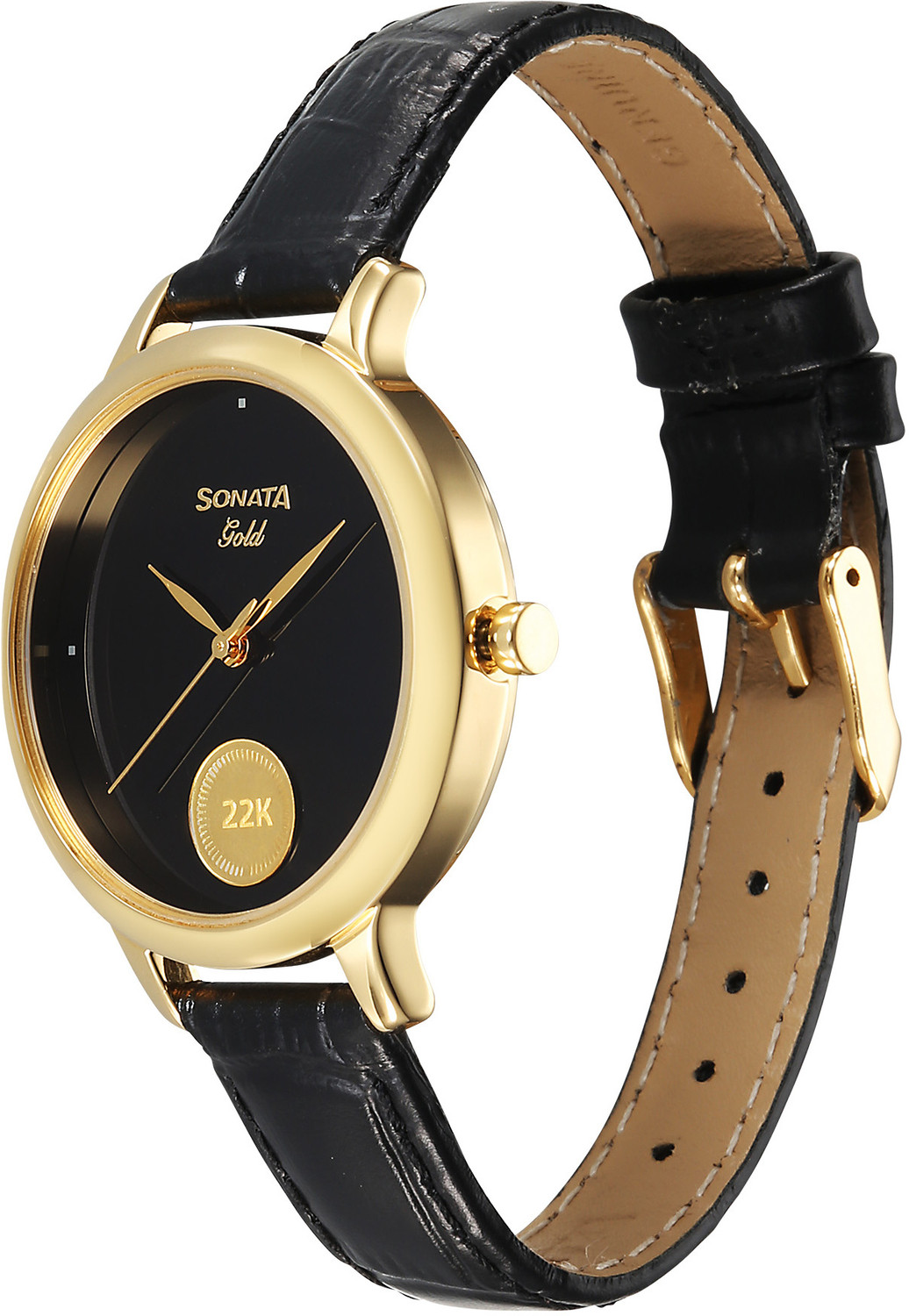 Image of SONATA Gold Analog Watch - For Women