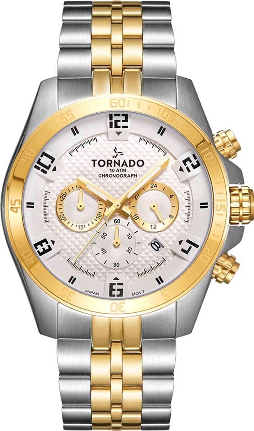 Tornado T3149B-TBTW Tornado Chronograph Analog Watch - For Men