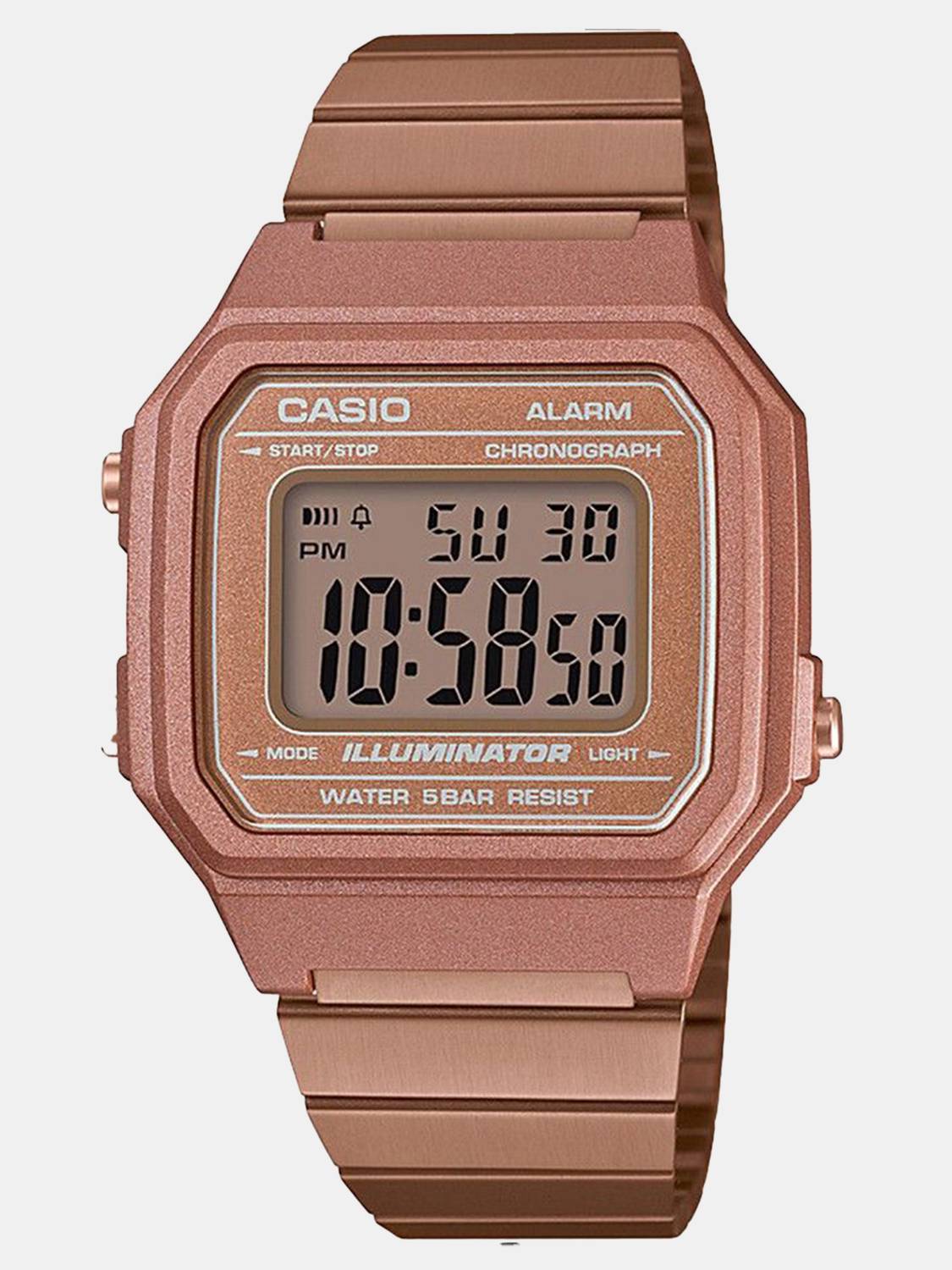 CASIO B650WC-5ADF Vintage Rose Gold Watch - Image 2