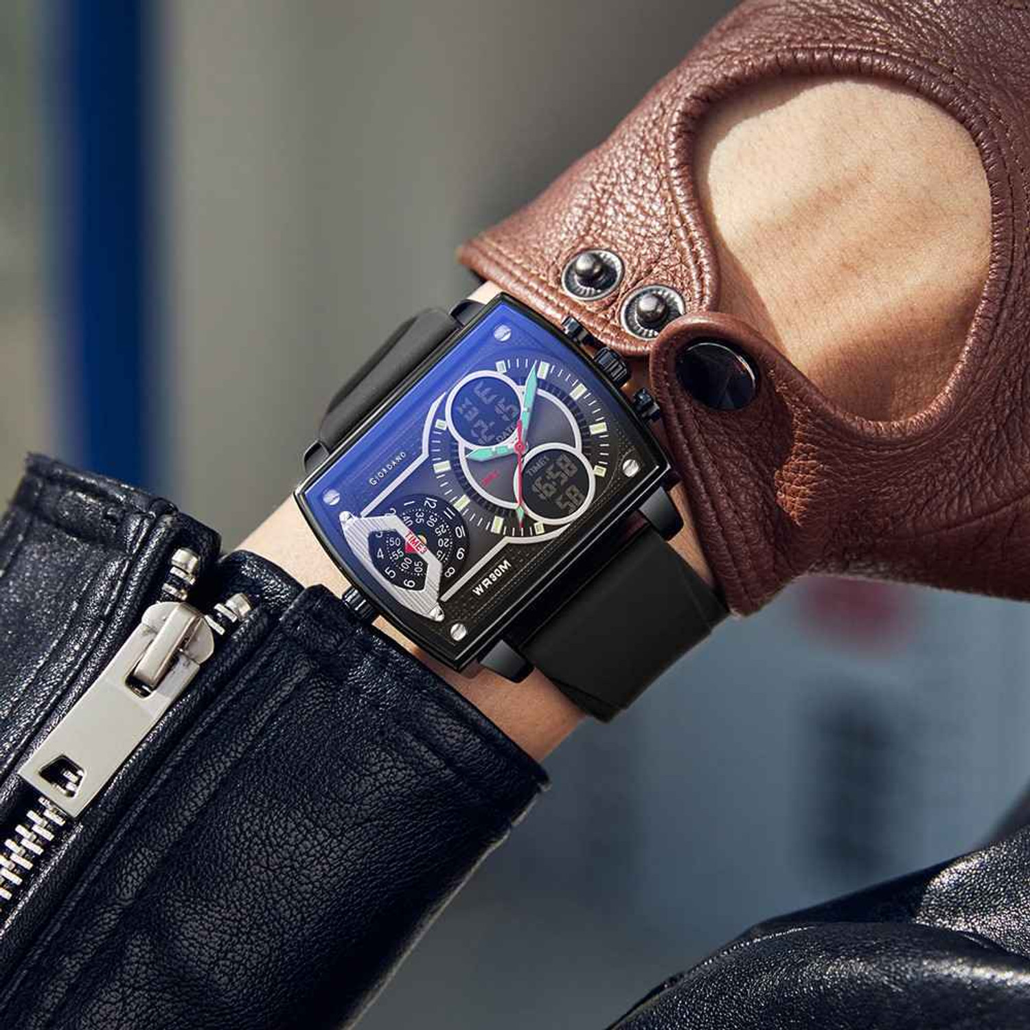 Image of GIORDANO Analog-Digital Watch - For Men