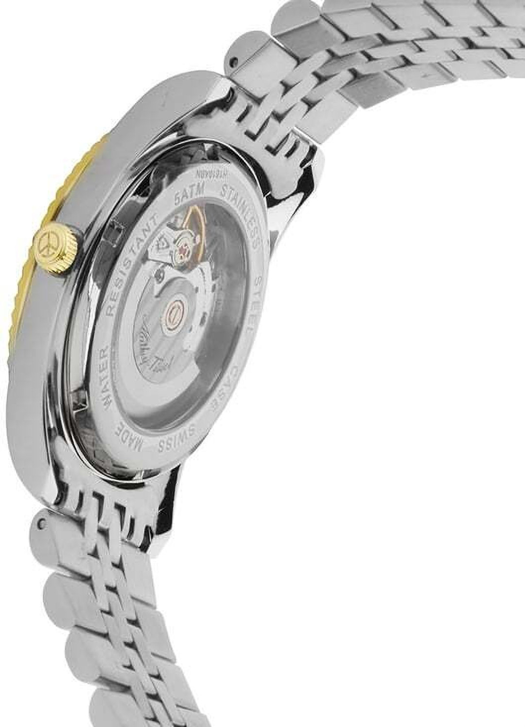 Image of Mathey-Tissot H1810ATBN Swiss Made Mathy III Auto Automatic Landeron 24 Movement Black Dial Analog Watch - For Men