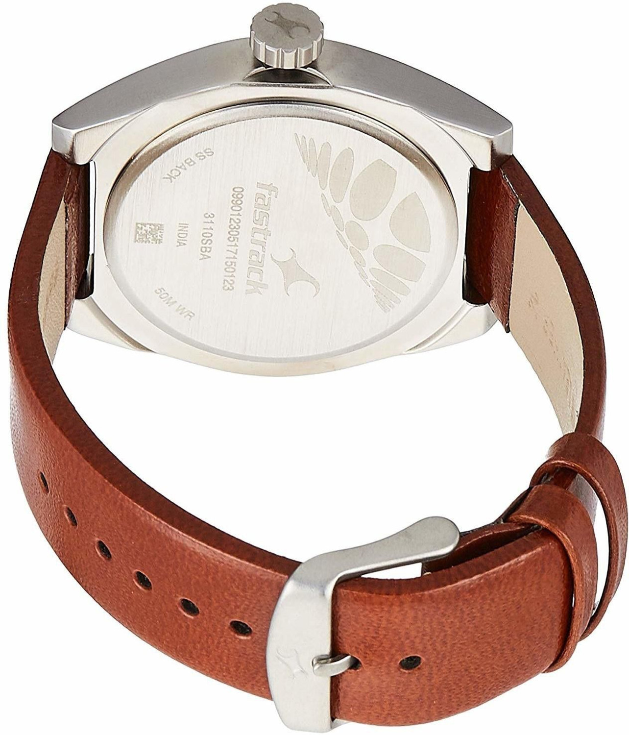 Image of Fastrack Checkmate Analog Watch - For Men NN3110SL01