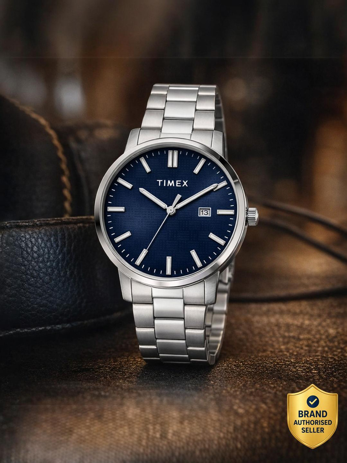 Image of TIMEX Blue Date Dial Analog Watch - For Men