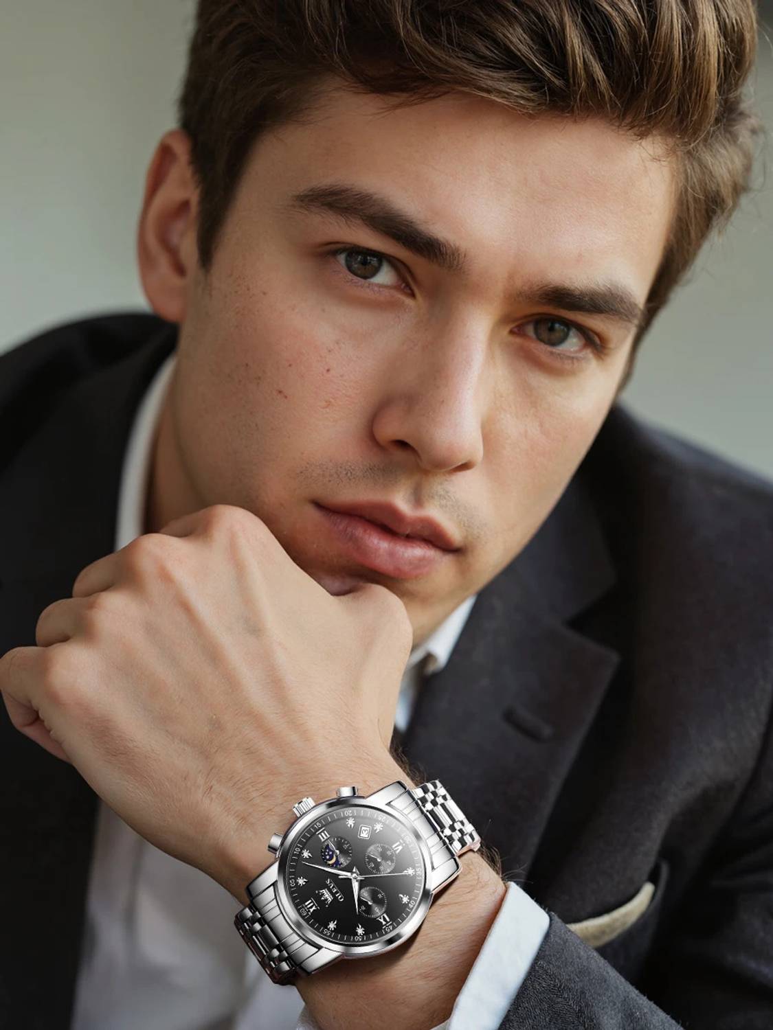 OLEVS Analog Watch for Men - Image 3