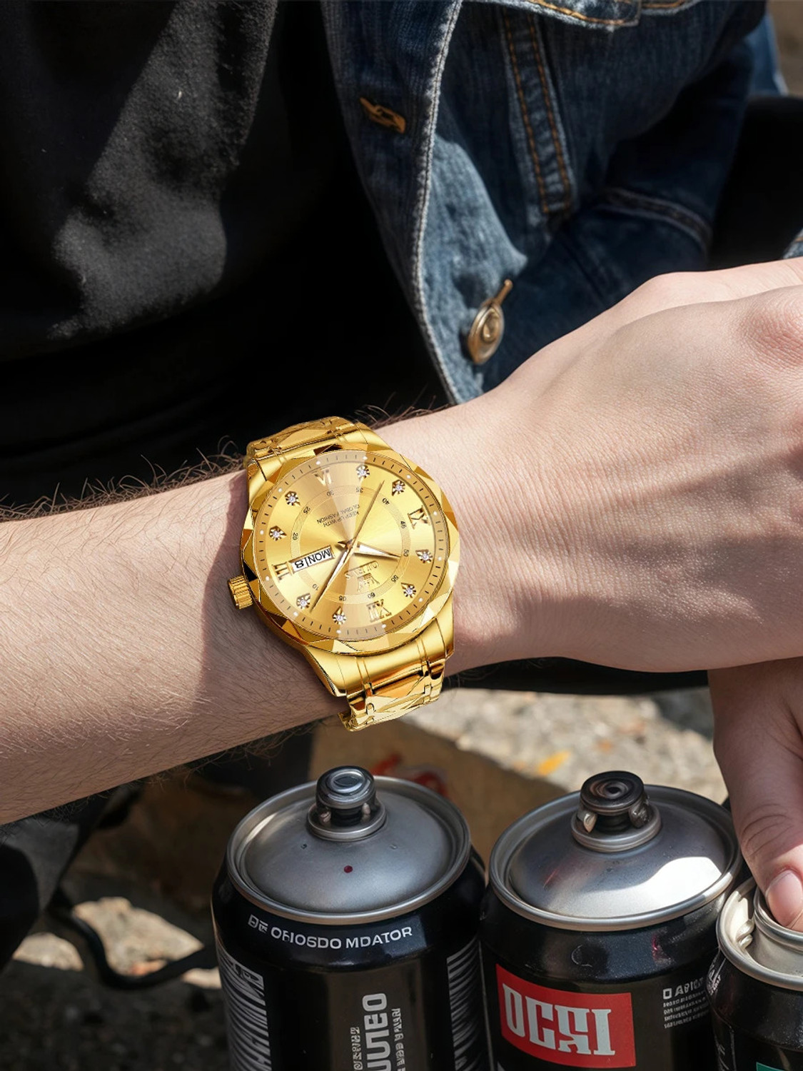 Image of OLEVS Analog Watch - For Men
