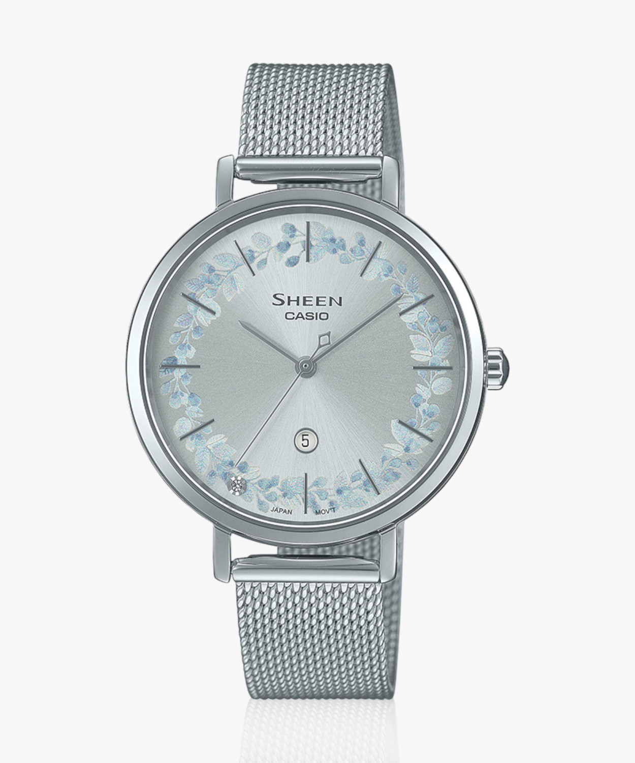 Image of CASIO SHE-4539FM-7AUDF Sheen Analog Watch - For Women