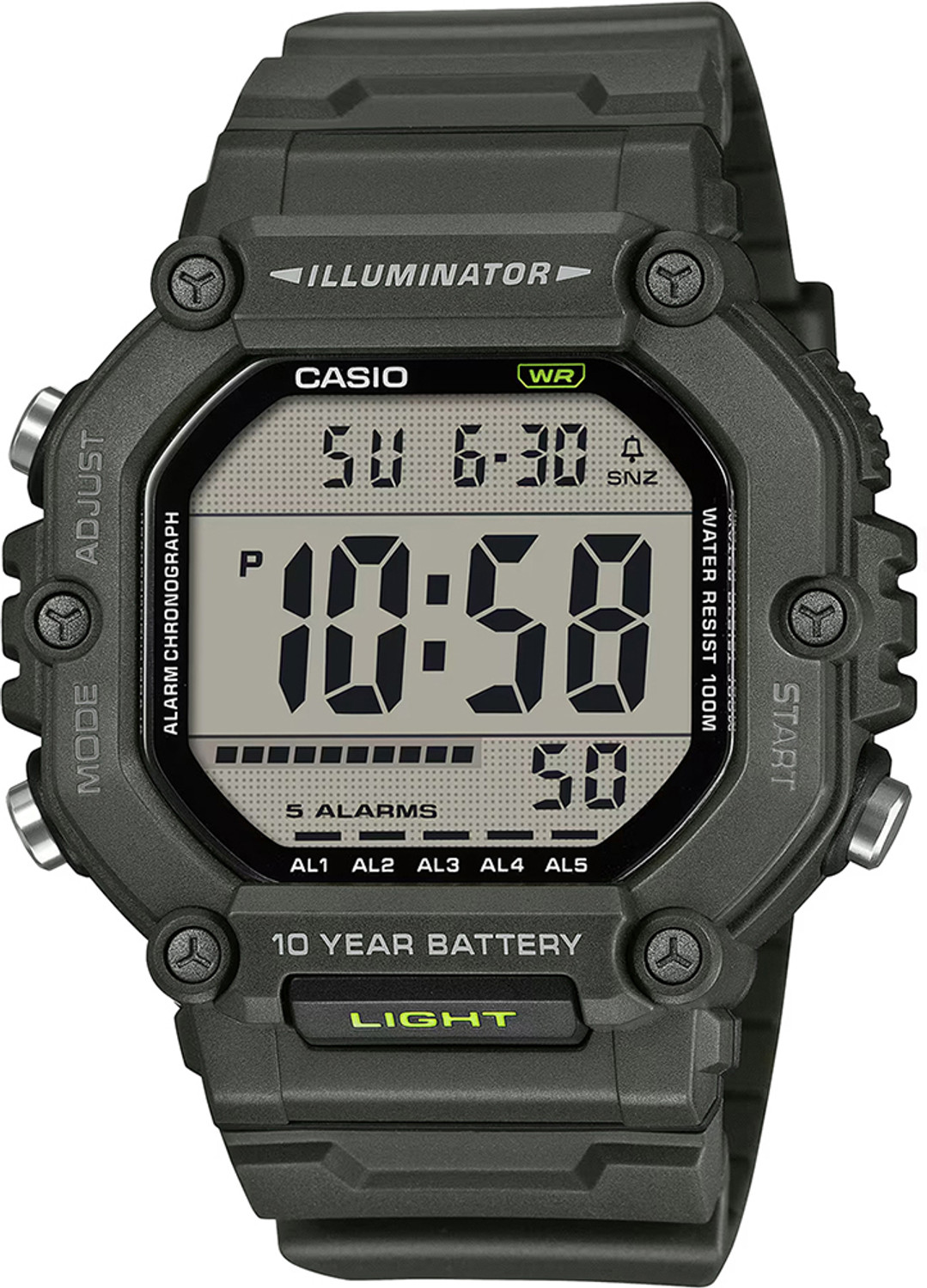 Image of CASIO AE-1600HX-3AVDF CASIO Digital Watch - For Men & Women