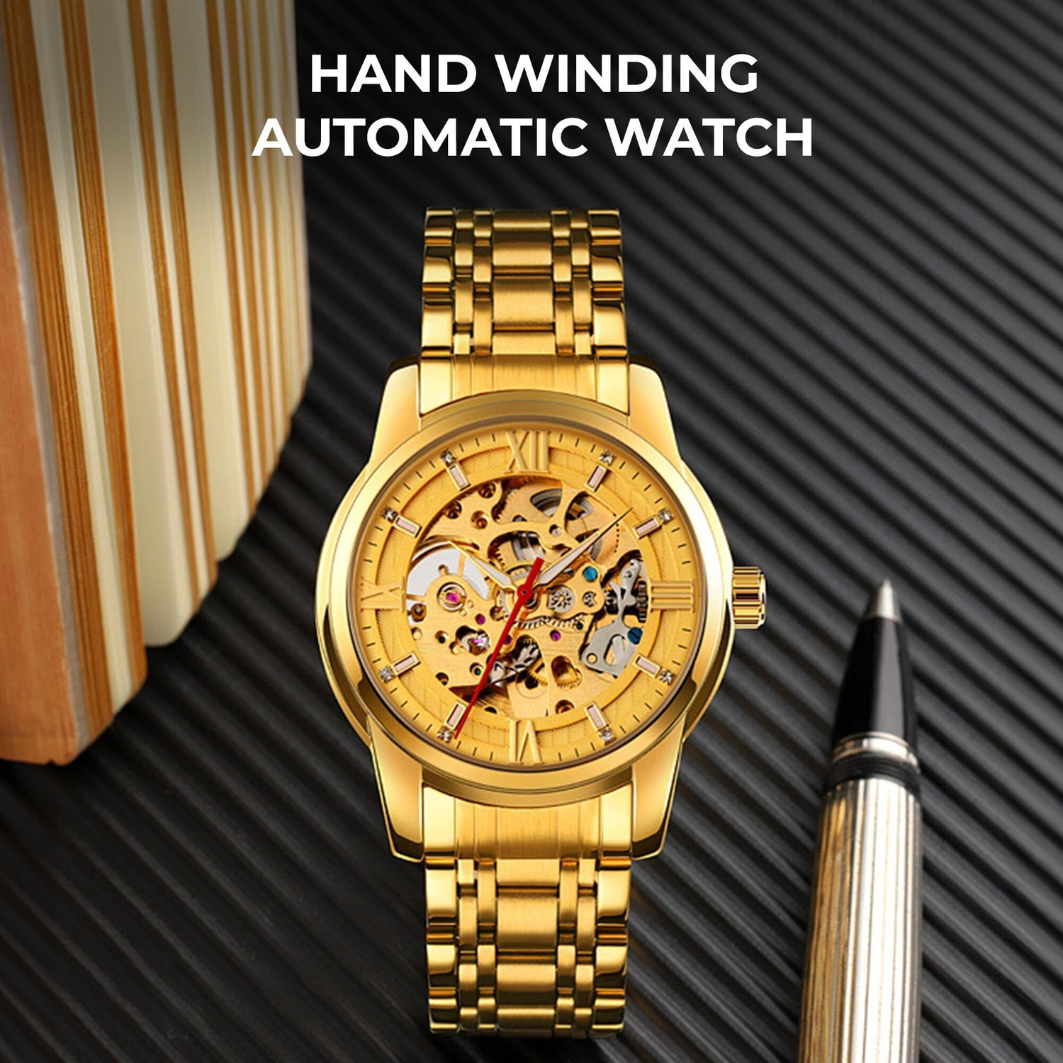 Image of SKMEI 9222 GDGD Skmei Analog Watch - For Men