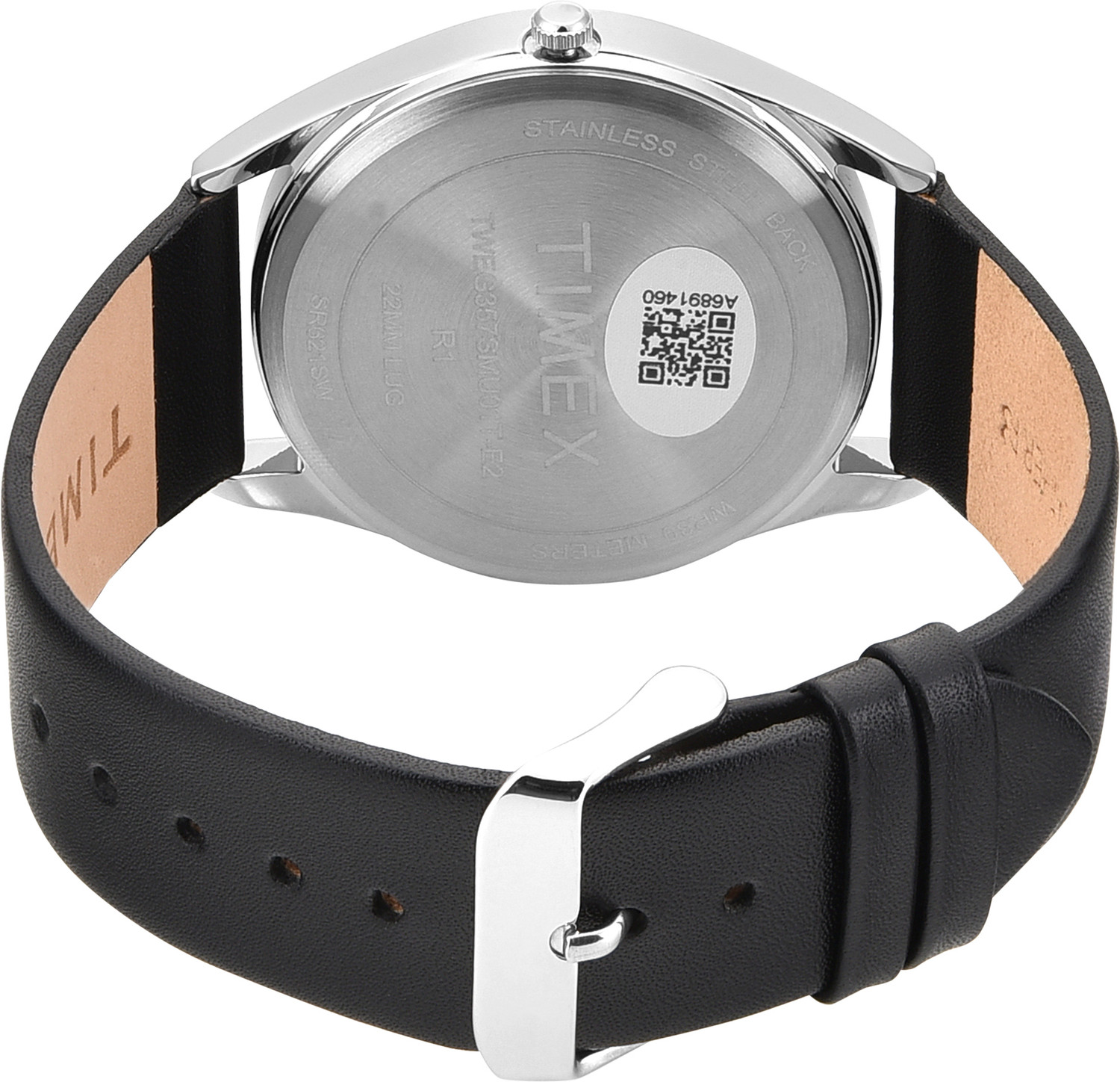 Image of TIMEX Black Dial Analog Watch - For Men