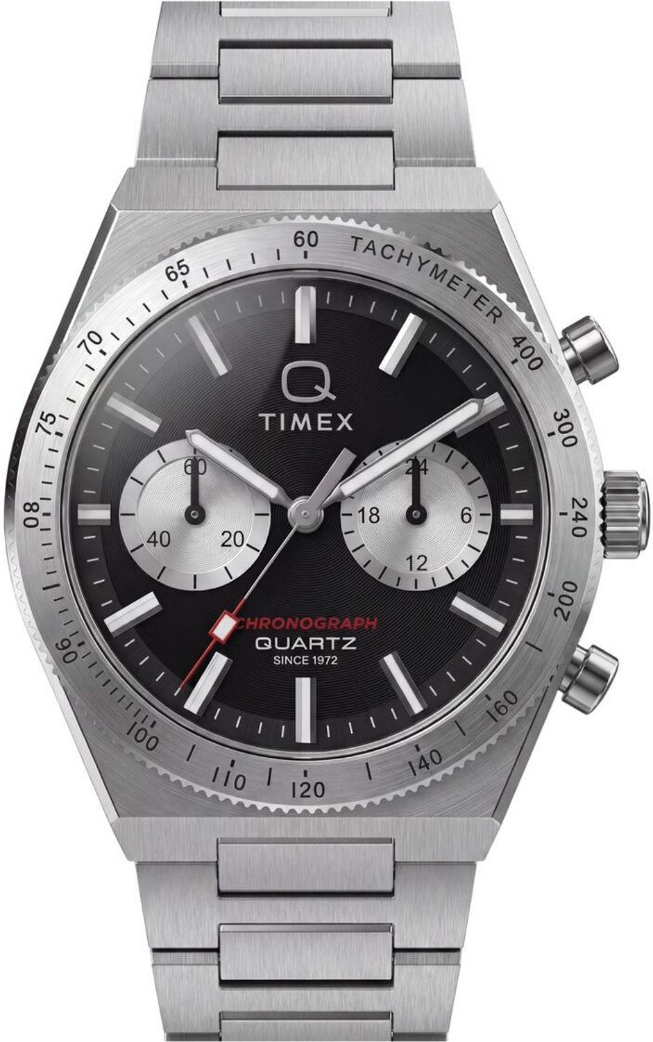Image of TIMEX Q Round 36mm Black Dial Analog Watch - For Men & Women TW2Y93200UJ