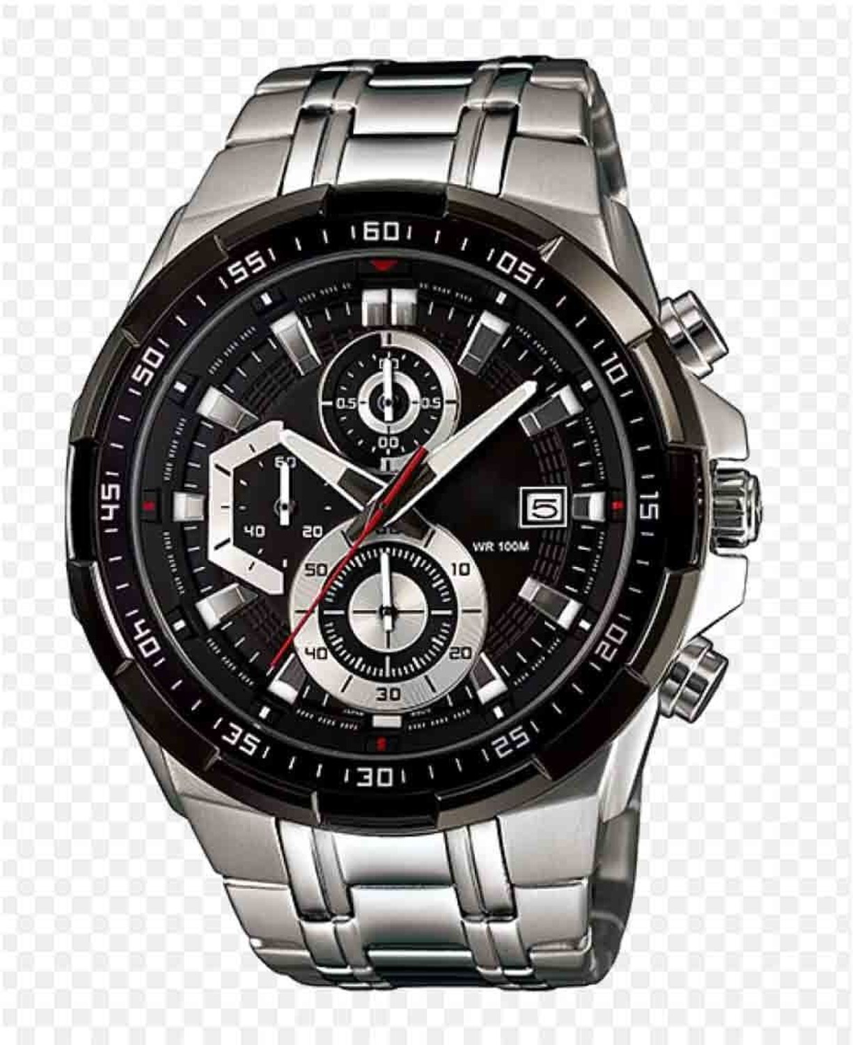 Image of faxon Chorno working watch Dial Black color Analog Watch - For Men