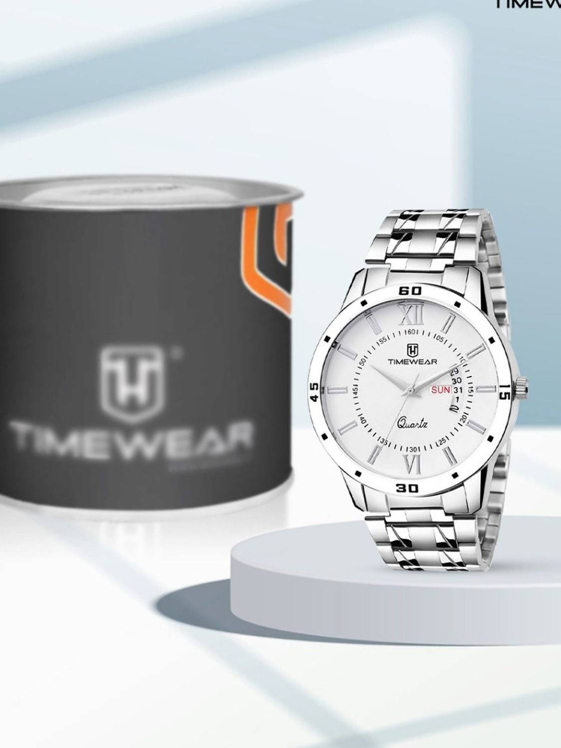 TIMEWEAR 221WDTG Men's Stainless Steel Analog Watch - Image 1
