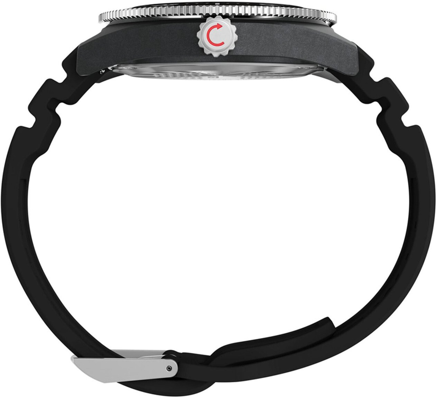 Image of TIMEX TW2Y02200UJ Waterburry Round 43mm Black Dial Analog Watch - For Men