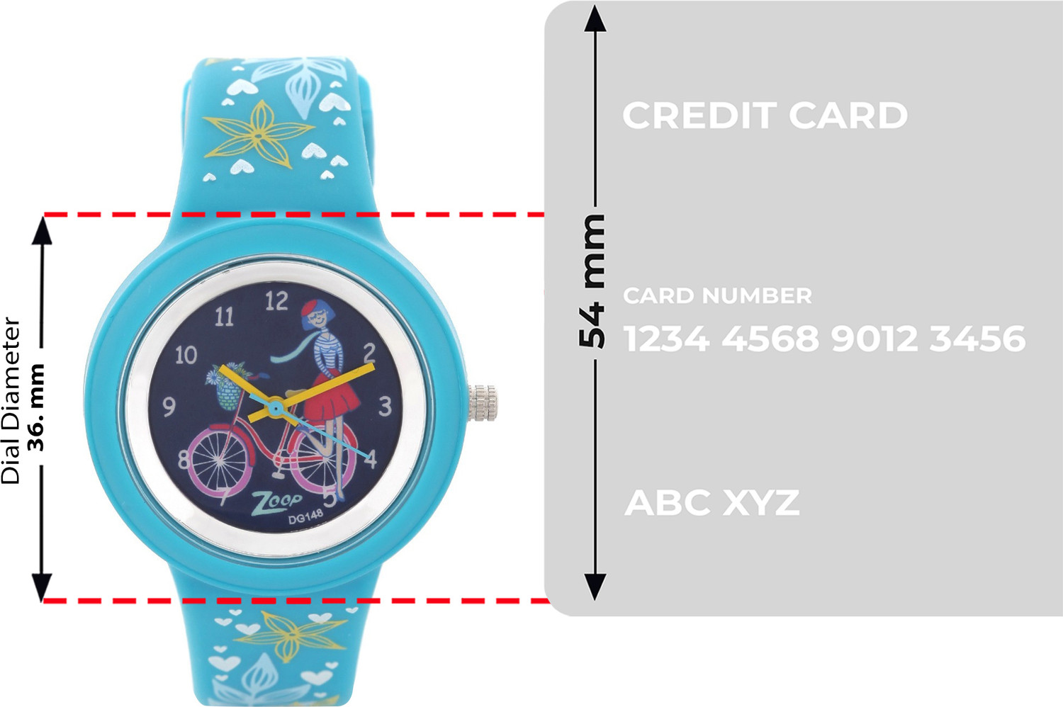 Image of Zoop byTitan NP26006PP03W Zoop Travel Quartz Blue Dial Blue Plastic Strap Analog Watch - For Boys & Girls