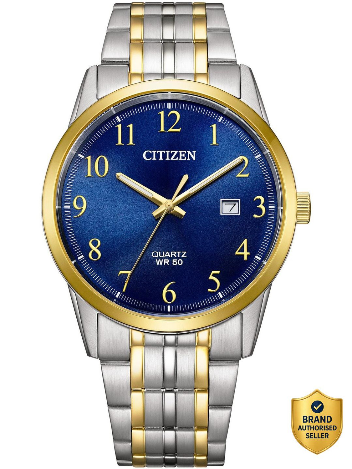Image of CITIZEN Citizen men's quartz watch Blue Dial-BI5007-53L Analog Watch - For Men