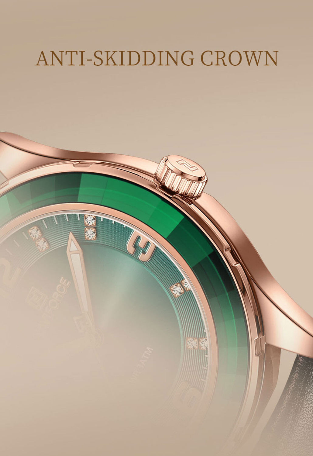 Image of NAVIFORCE NF5040 NF5040 Analog Watch - For Women