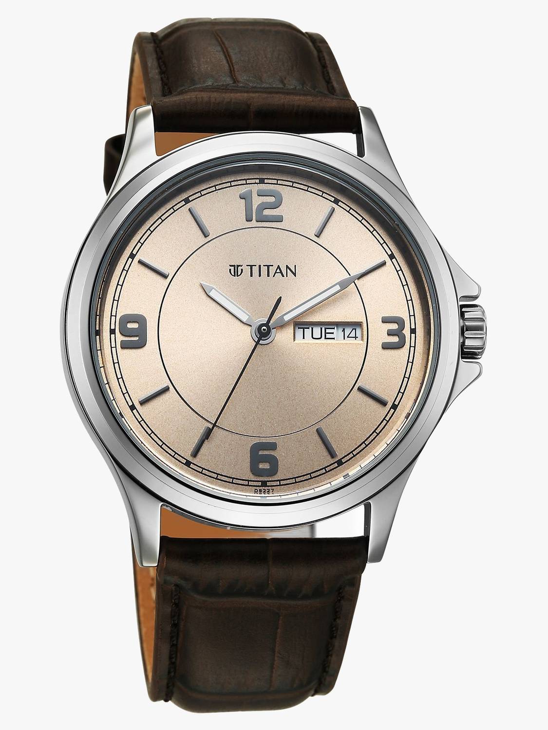 Titan Neo Arabic Quartz Beige Men's Watch - Image 3