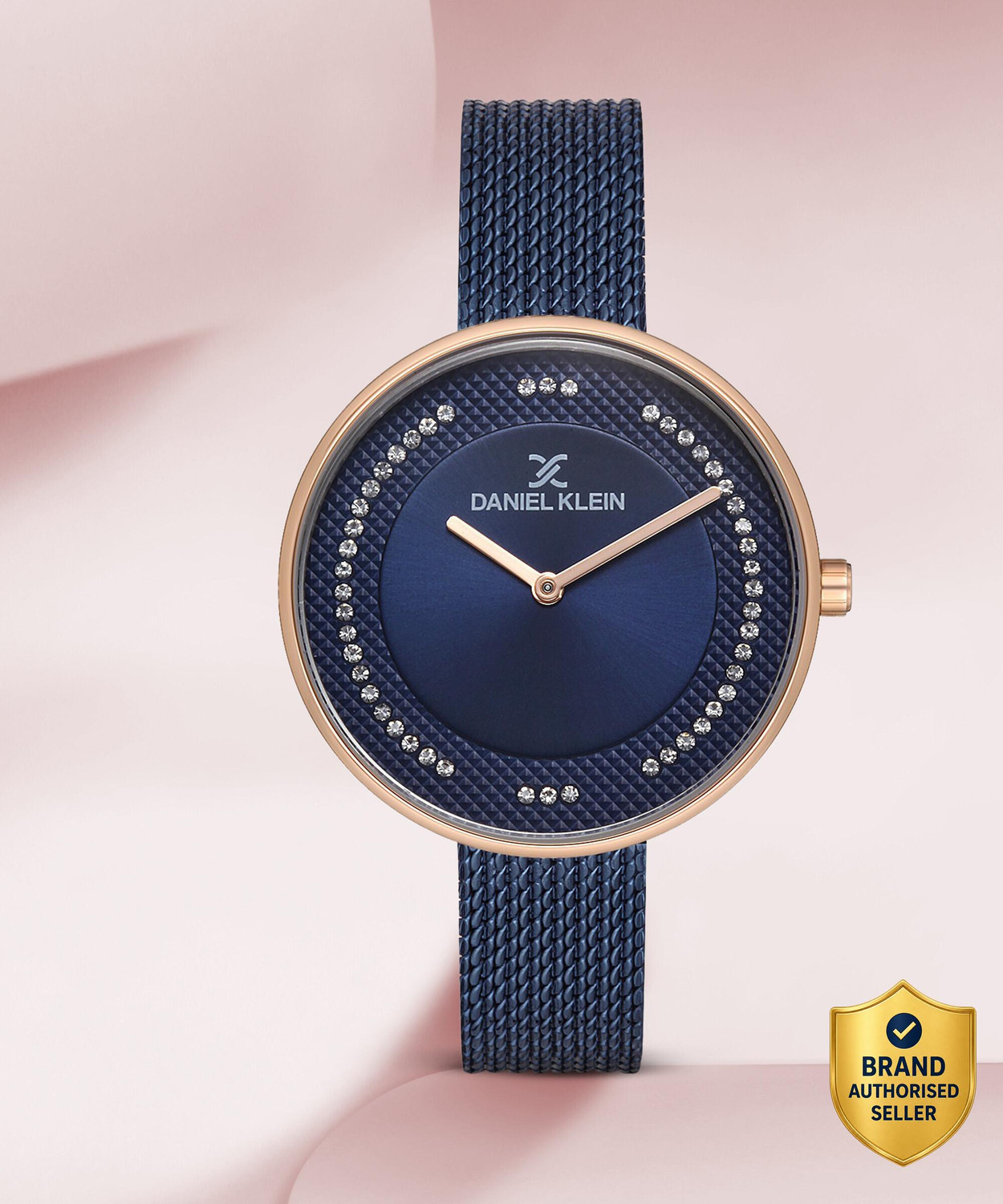 Image of DANIEL KLEIN Daniel Klein Analog Blue Dial Women's -DK.1.12773-5 Premium Analog Watch - For Women