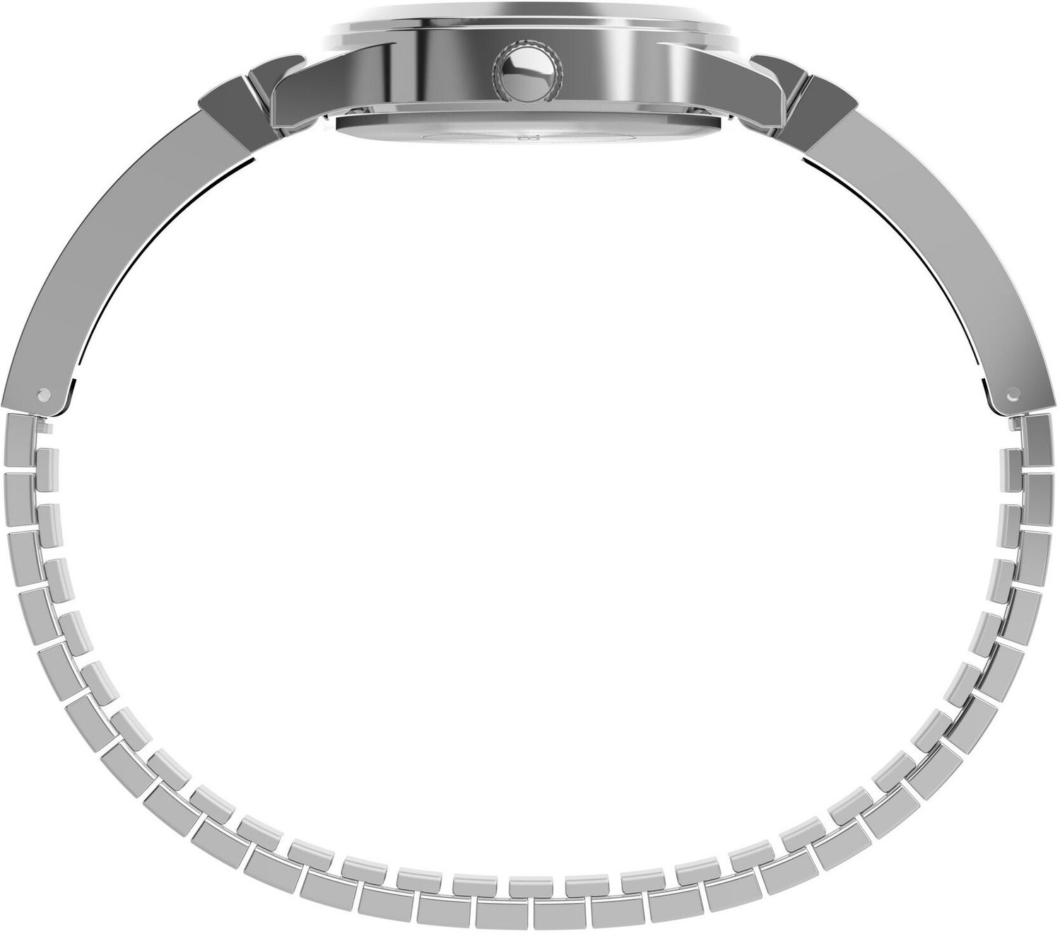 Image of TIMEX Round 25mm Silver Dial Analog Watch - For Women