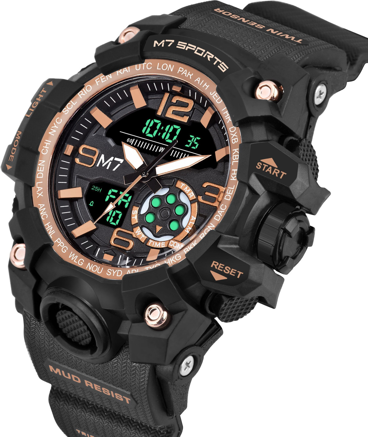 Image of M7 By Metronaut M7 1509 M7 Adventure Chrono Series Analog-Digital Watch - For Men