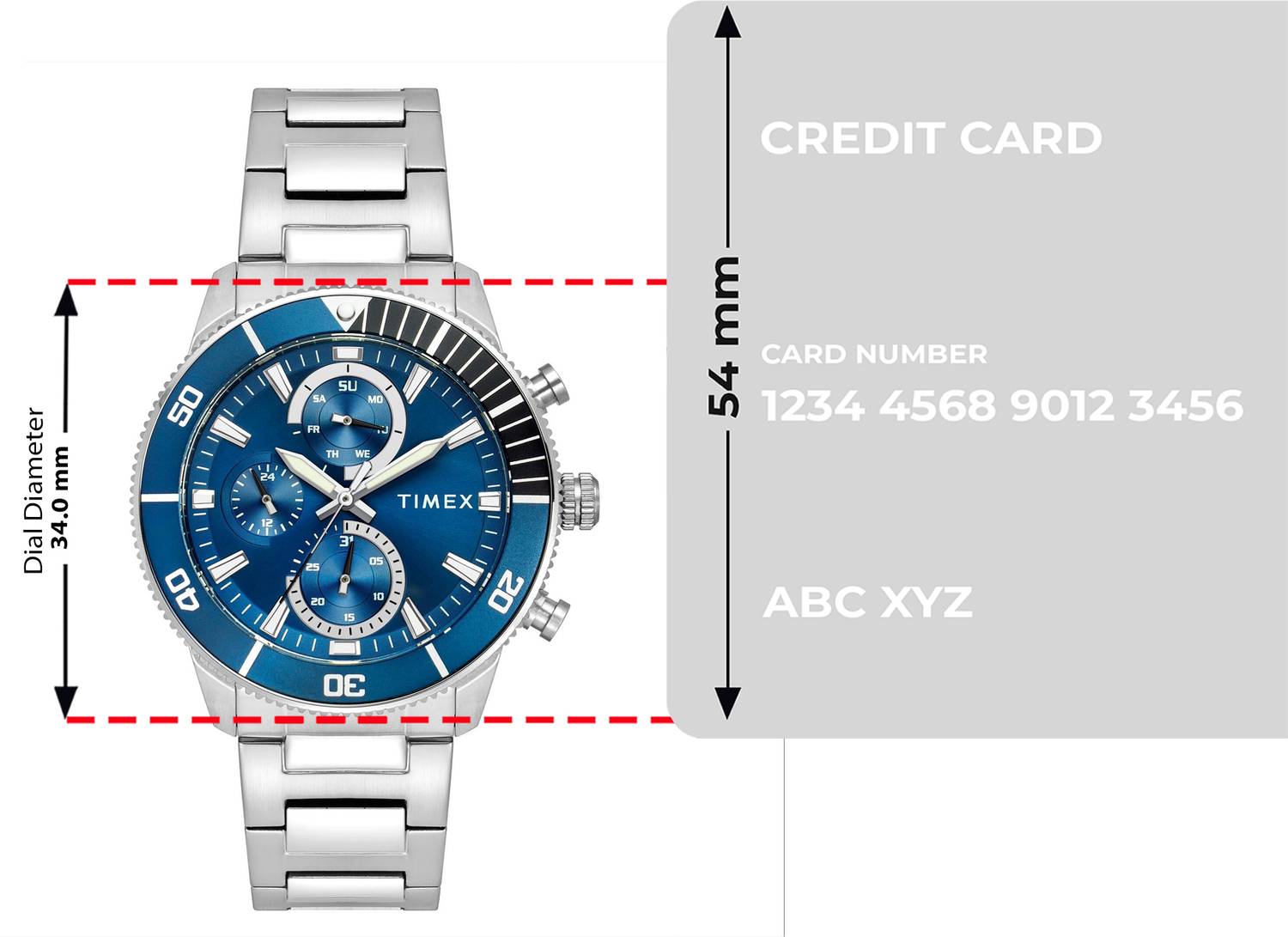 TIMEX Multifunction Blue Dial Analog Watch - Men - Image 4