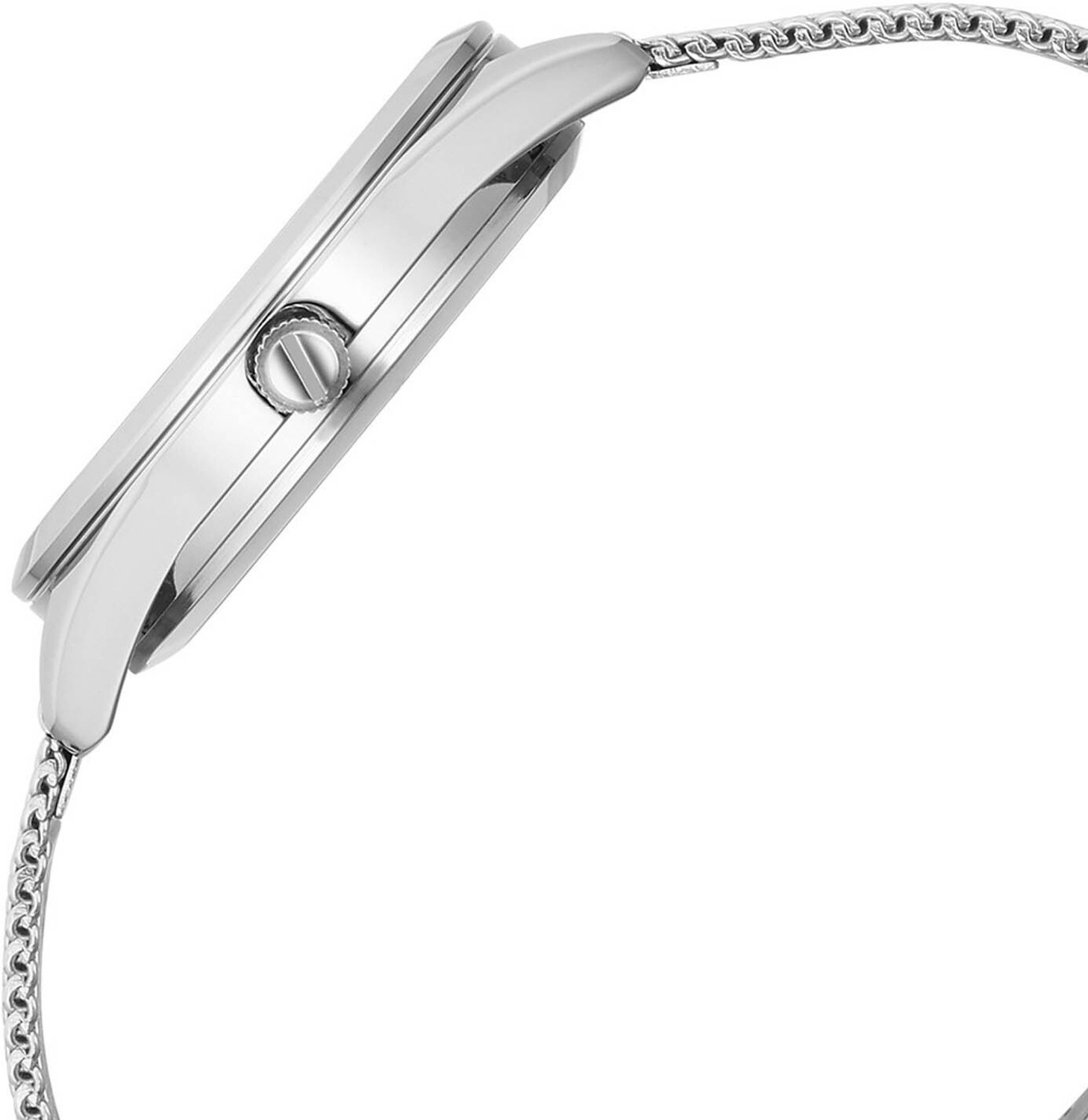 Image of Fastrack Fastrack Vyb Runway Quartz Silver Dial Stainless Steel Strap Watch For Girls Analog Watch - For Women