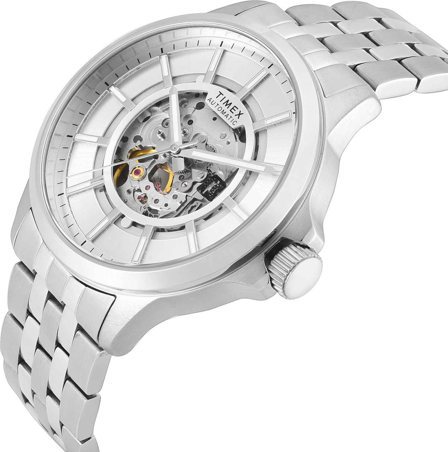 Image of TIMEX Automatic, Silver Dial Analog Watch - For Men