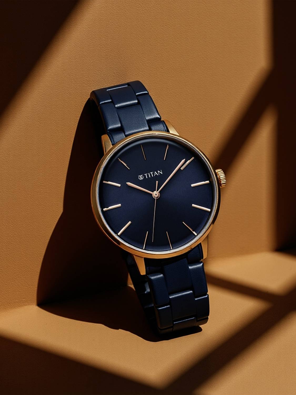 Titan 95248KM02-DP375-WORKWEAR TGIF Titan Tgif Blue Dial Blue