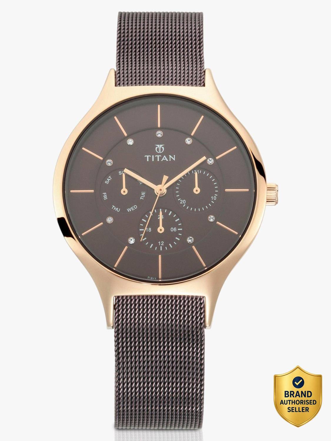 Titan Slimline Ladies Analog Watch - For Women NS95067KM01