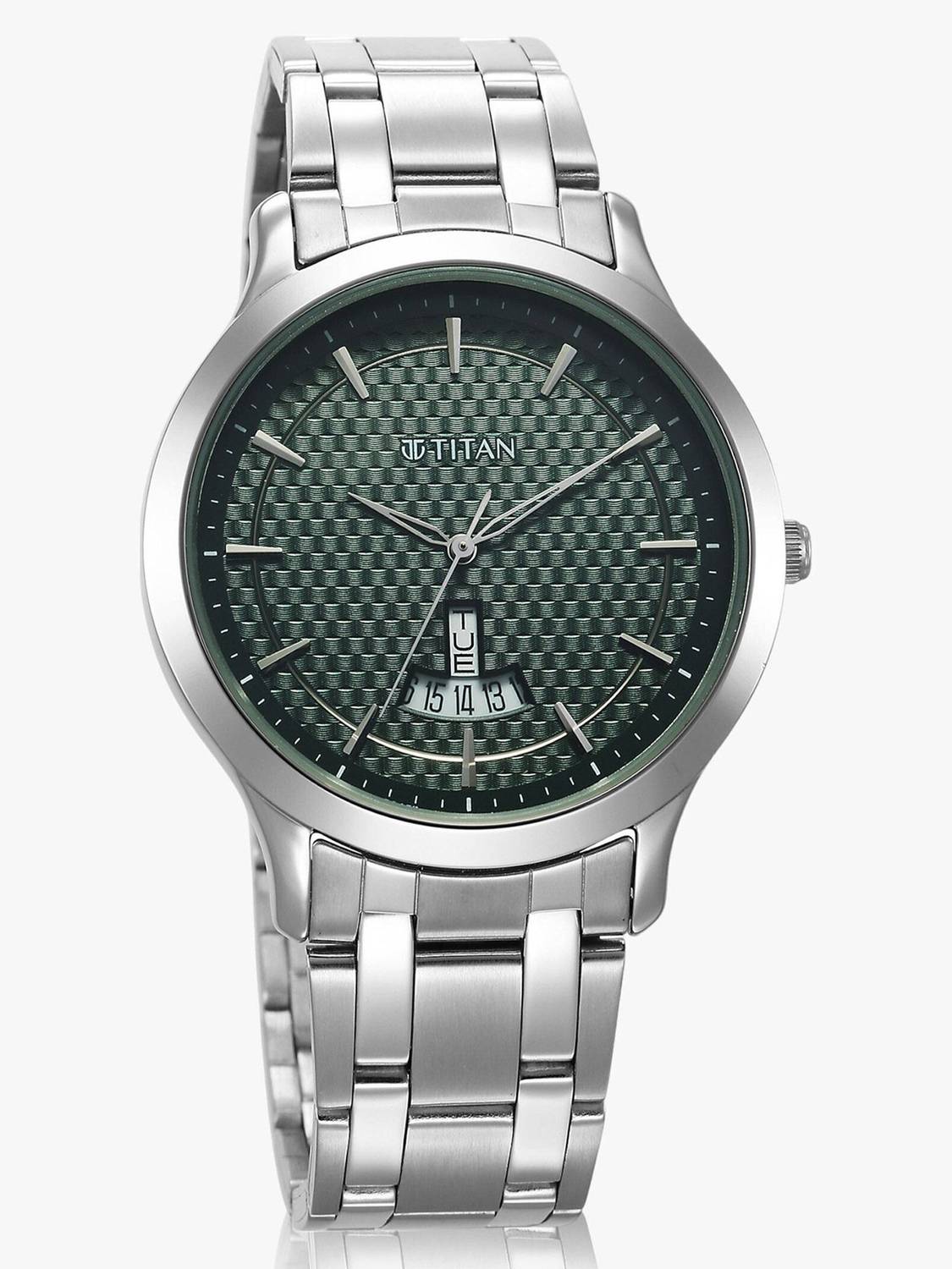 Titan Karishma Radiance-2.0 Anthracite Green Dial Watch - Image 3