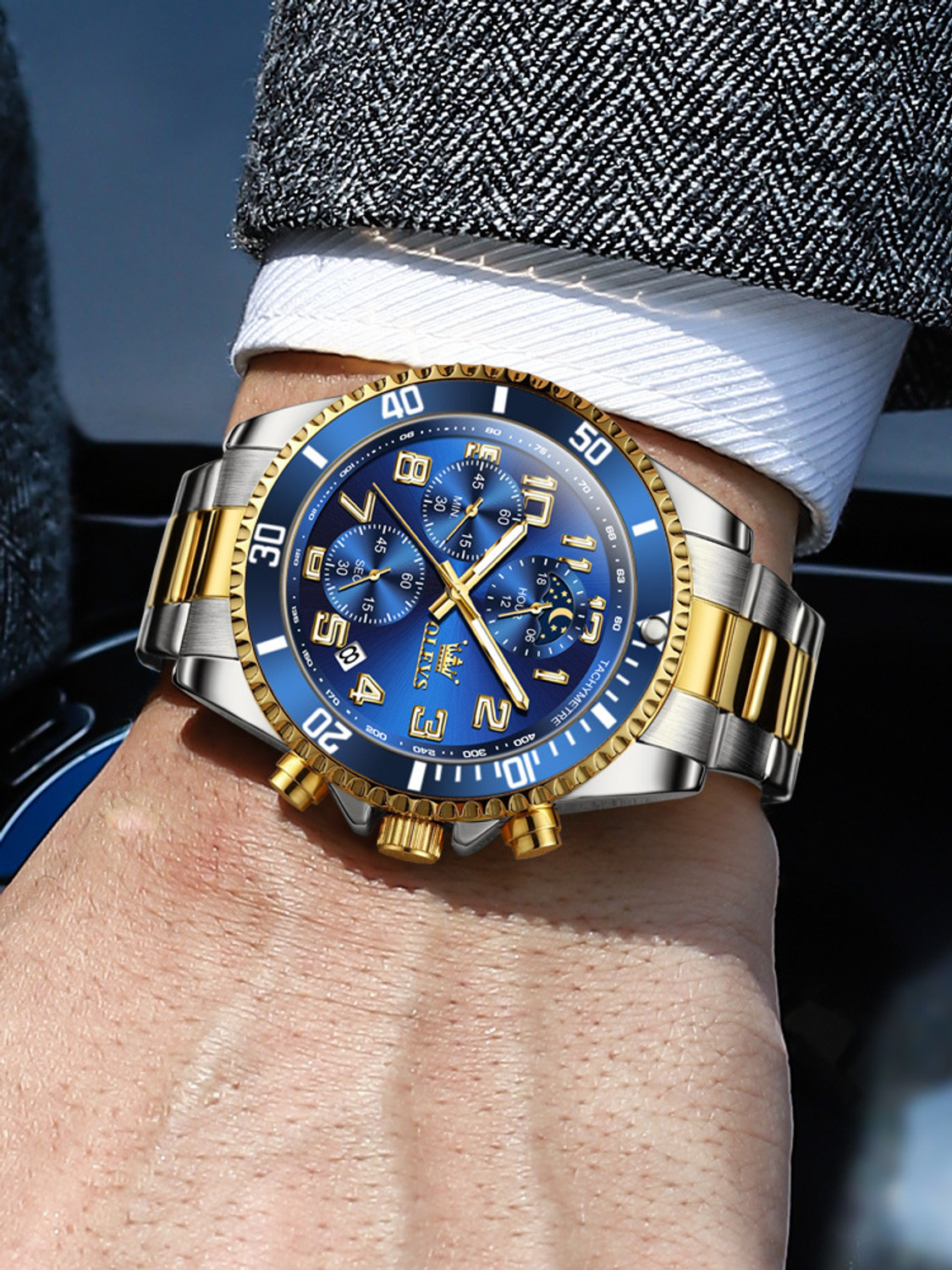 Image of OLEVS 2926 OLEVS Analog Watch - For Men