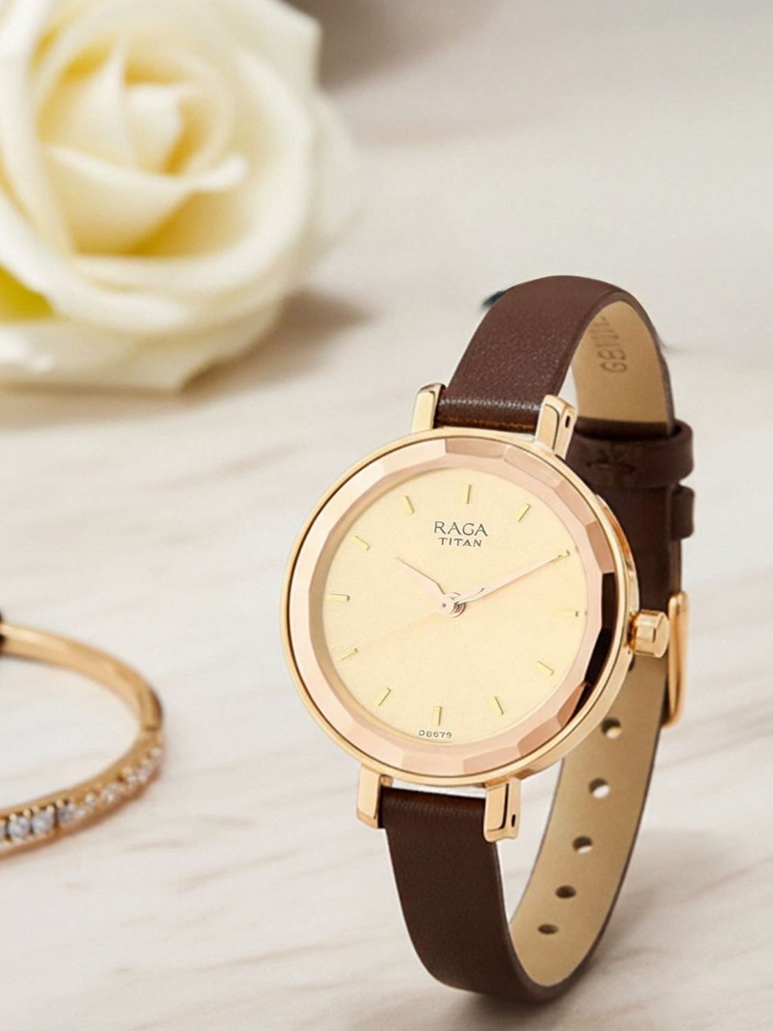 Image of Titan NP2575WL01 Raga Viva Analog Watch - For Women