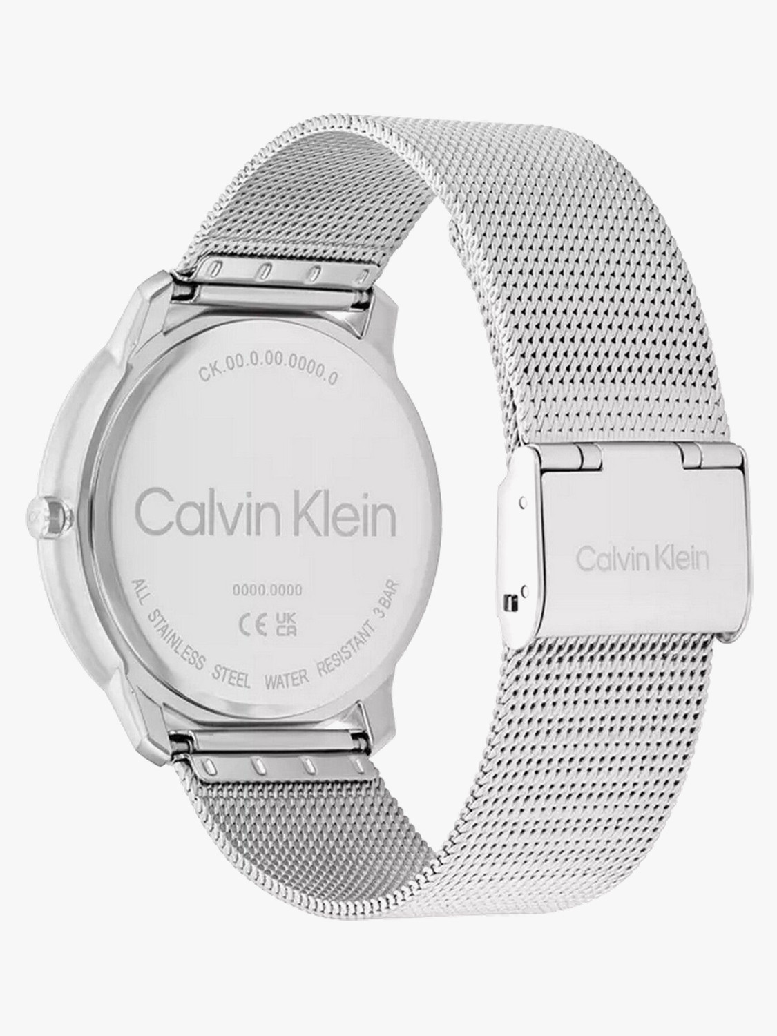 Image of Calvin Klein Iconic Iconic Qtz Basic Slim Black Round Dial Unisex Watch / Analog Watch - For Men & Women