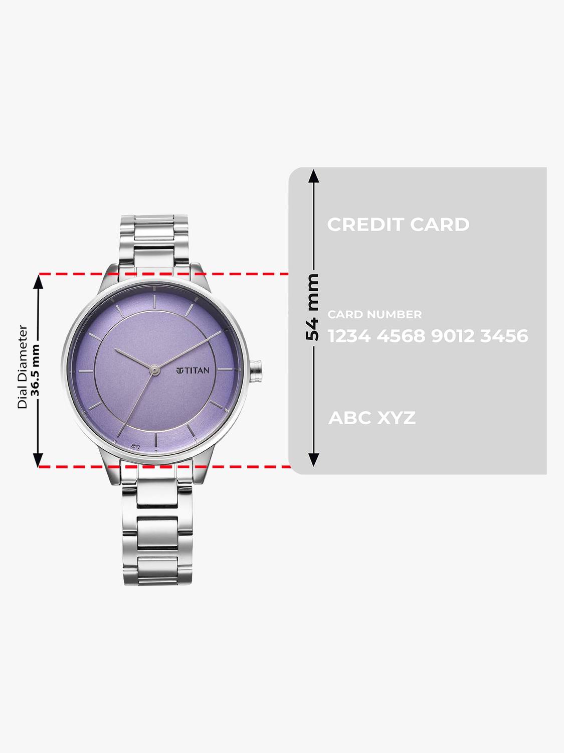 Titan Purple Razzle Dazzle Analog Watch - For Women 2648SM12,NU2... more