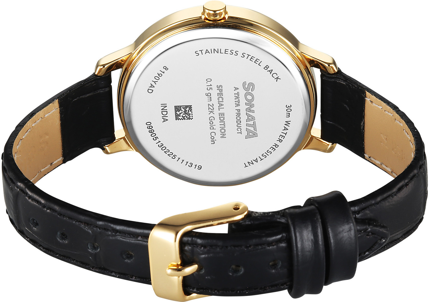 Image of SONATA Gold Analog Watch - For Women